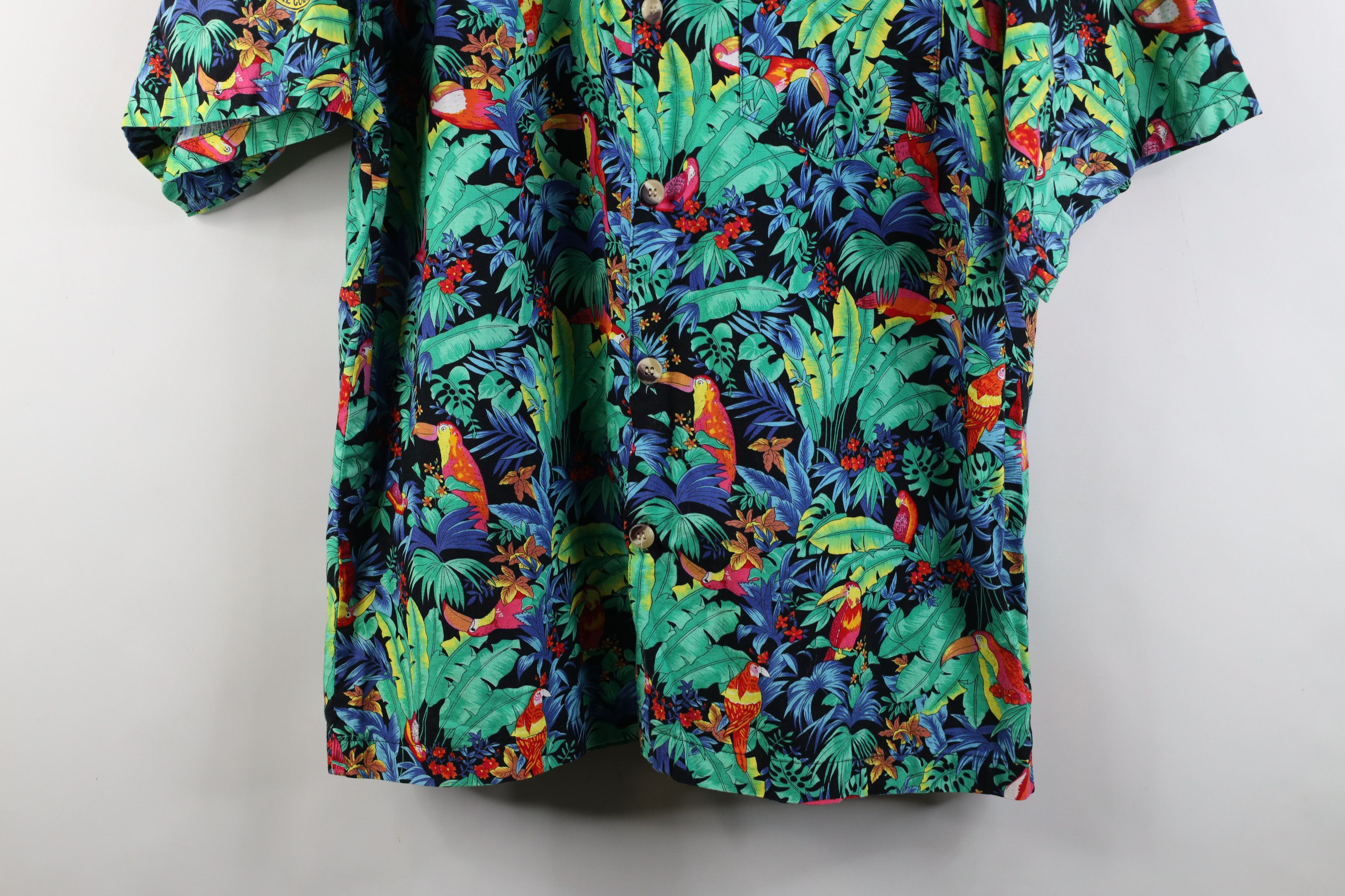 Vintage Vintage 80s 90s Tom Selleck Hawaiian Camp Button Shirt USA Size US L / EU 52-54 / 3 - 3 Thumbnail