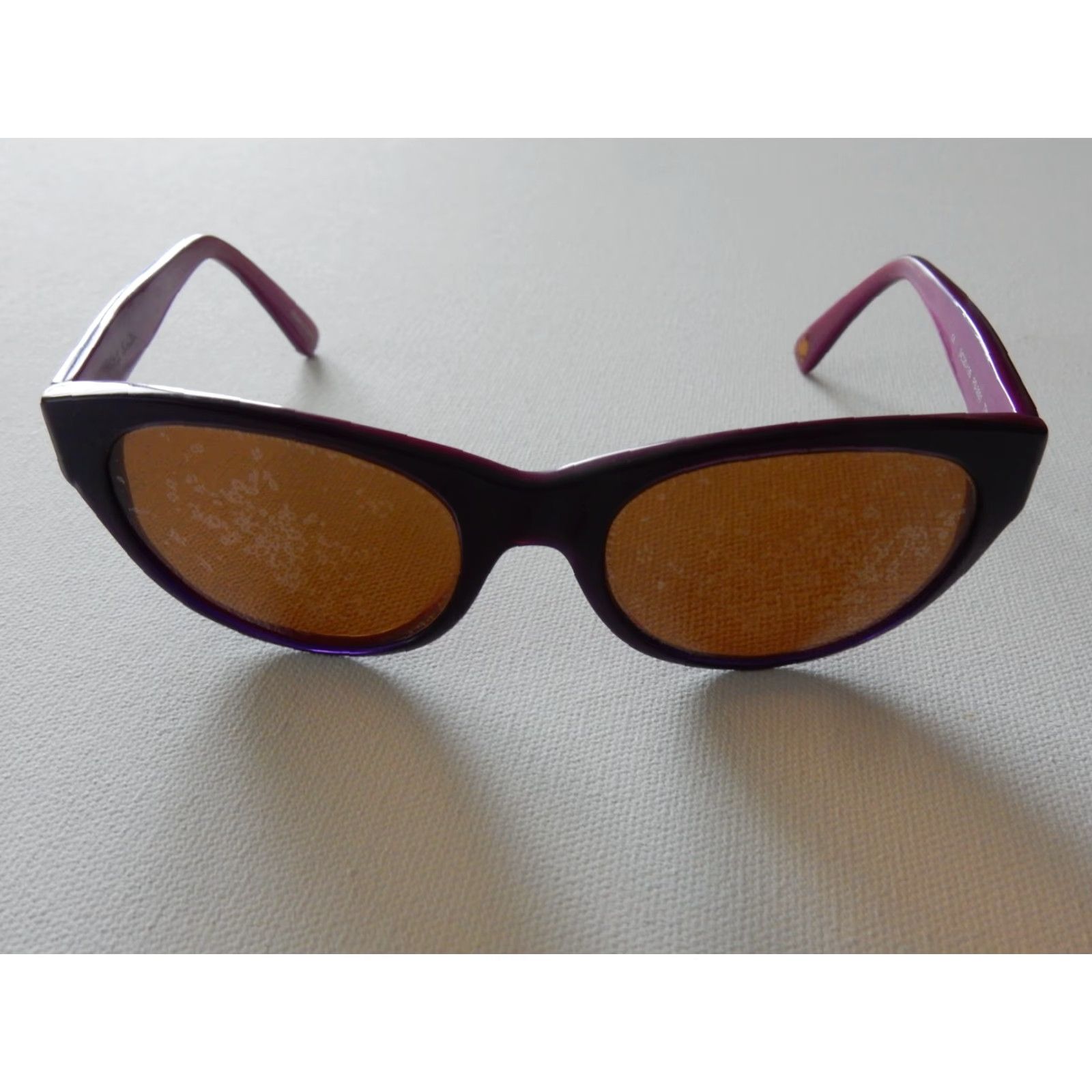 Paul Smith VINTAGE Paul Smith Sunglasses Frames Only Women Brown 54mm 20x135mm Size ONE SIZE - 3 Thumbnail
