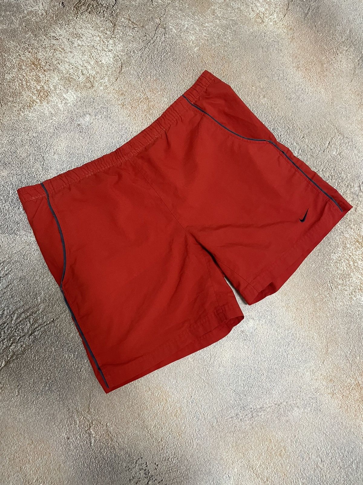 Nike Vintage Nike Nylon Shorts Small Swoosh Size US 36 / EU 52 - 1 Thumbnail