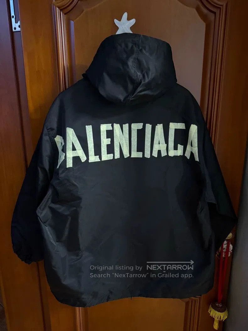 Balenciaga Balenciaga Tape Windbreaker Jacket XXS. Size US XXS / EU 40 - 1 Thumbnail