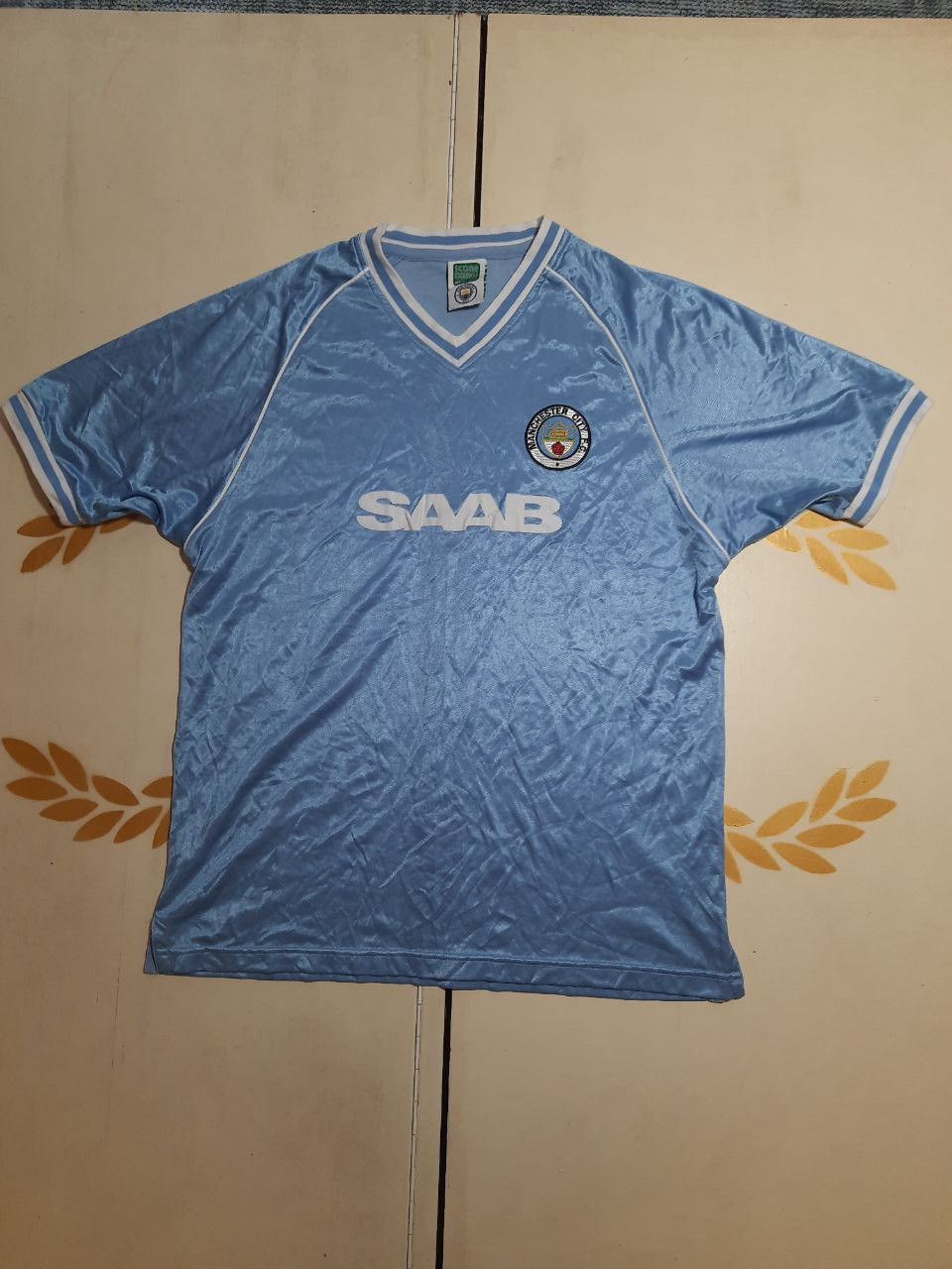 Other Score Draw Manchester City Jersey 1982-1983 Size US XL / EU 56 / 4 - 2 Thumbnail