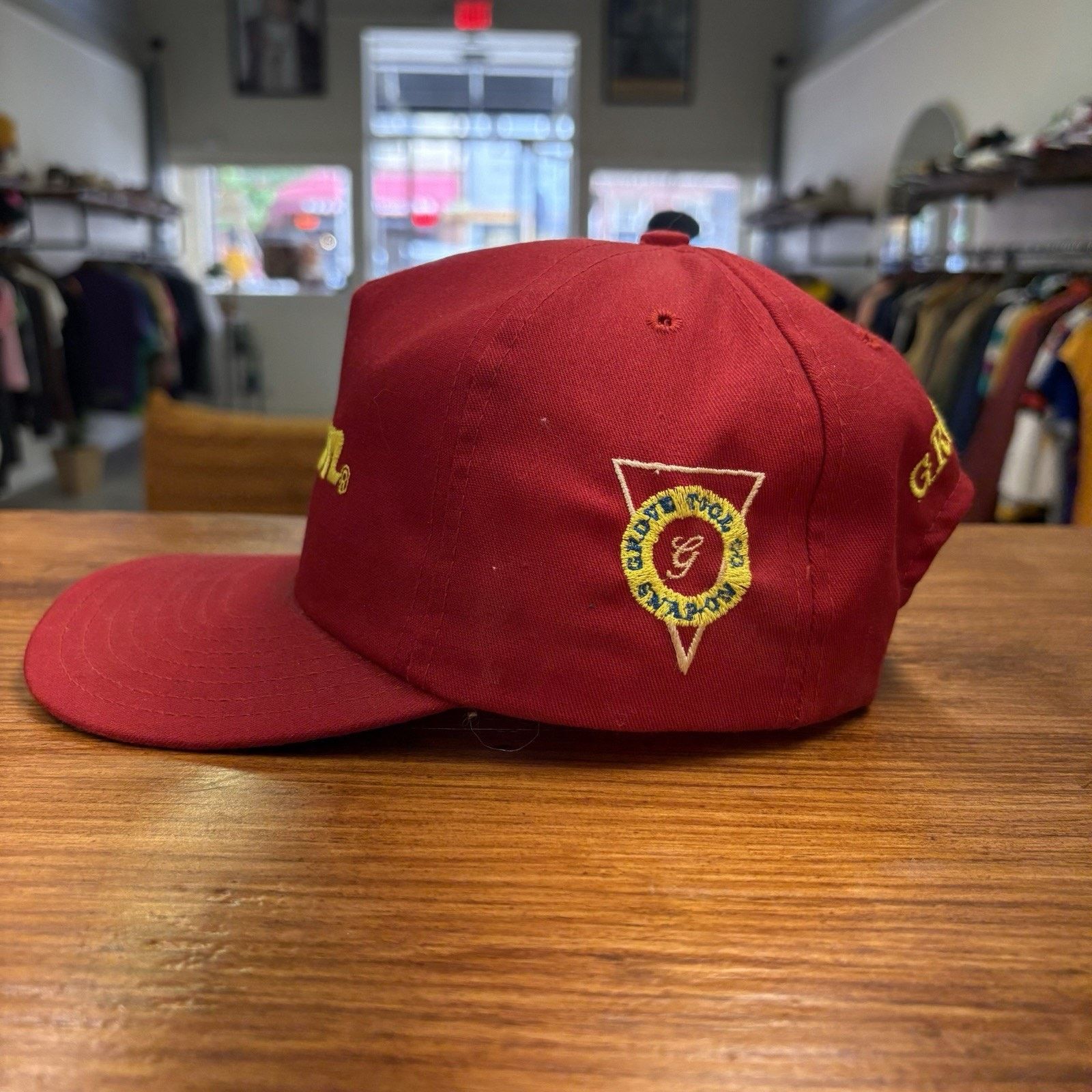 Other Vintage 80’s Snap-On Embroidered Snap Back Hat Made In USA Size ONE SIZE - 4 Thumbnail