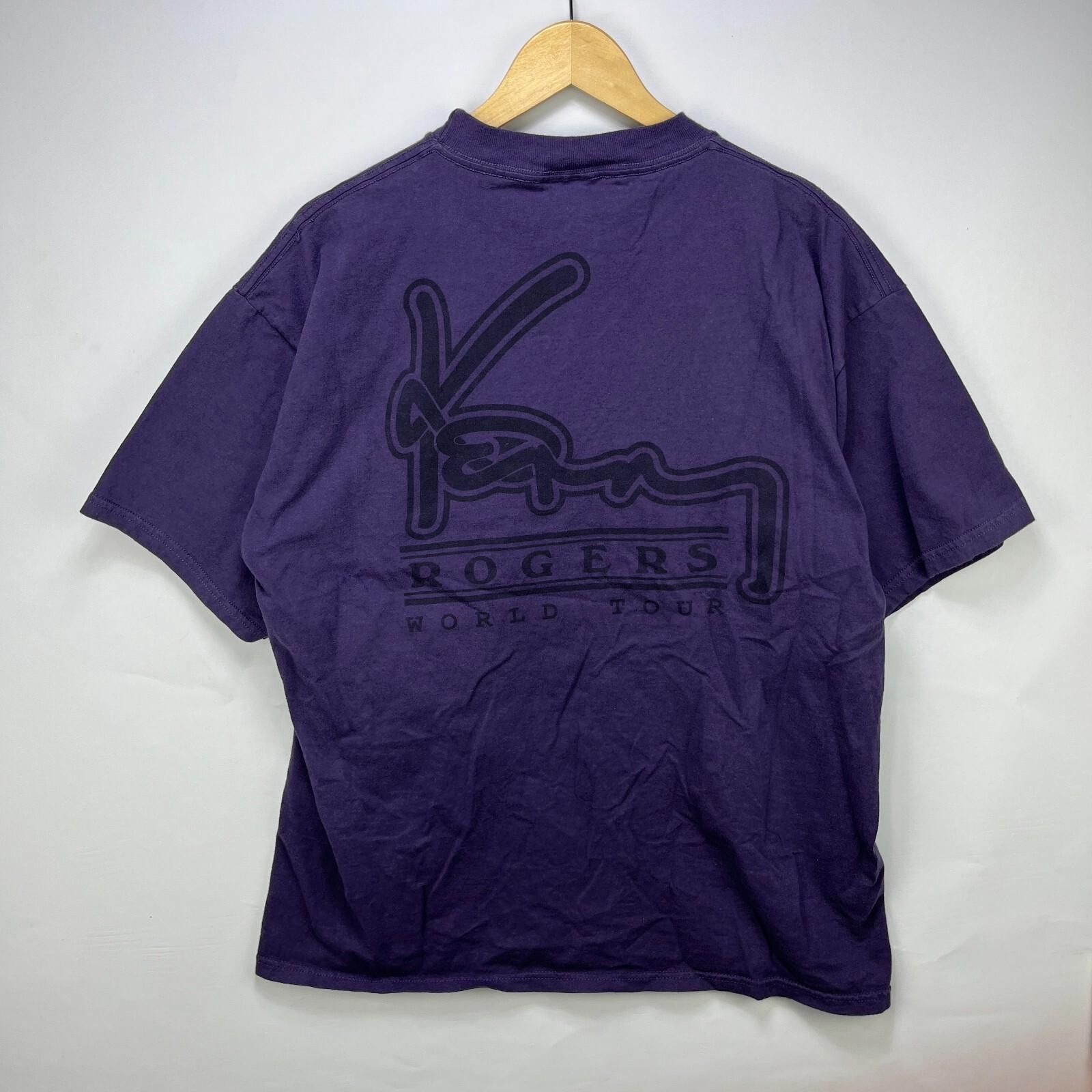 Tultex Vintage 90s Kenny Rogers Tour T Shirt XL Rap Tee Size US XL / EU 56 / 4 - 9 Thumbnail