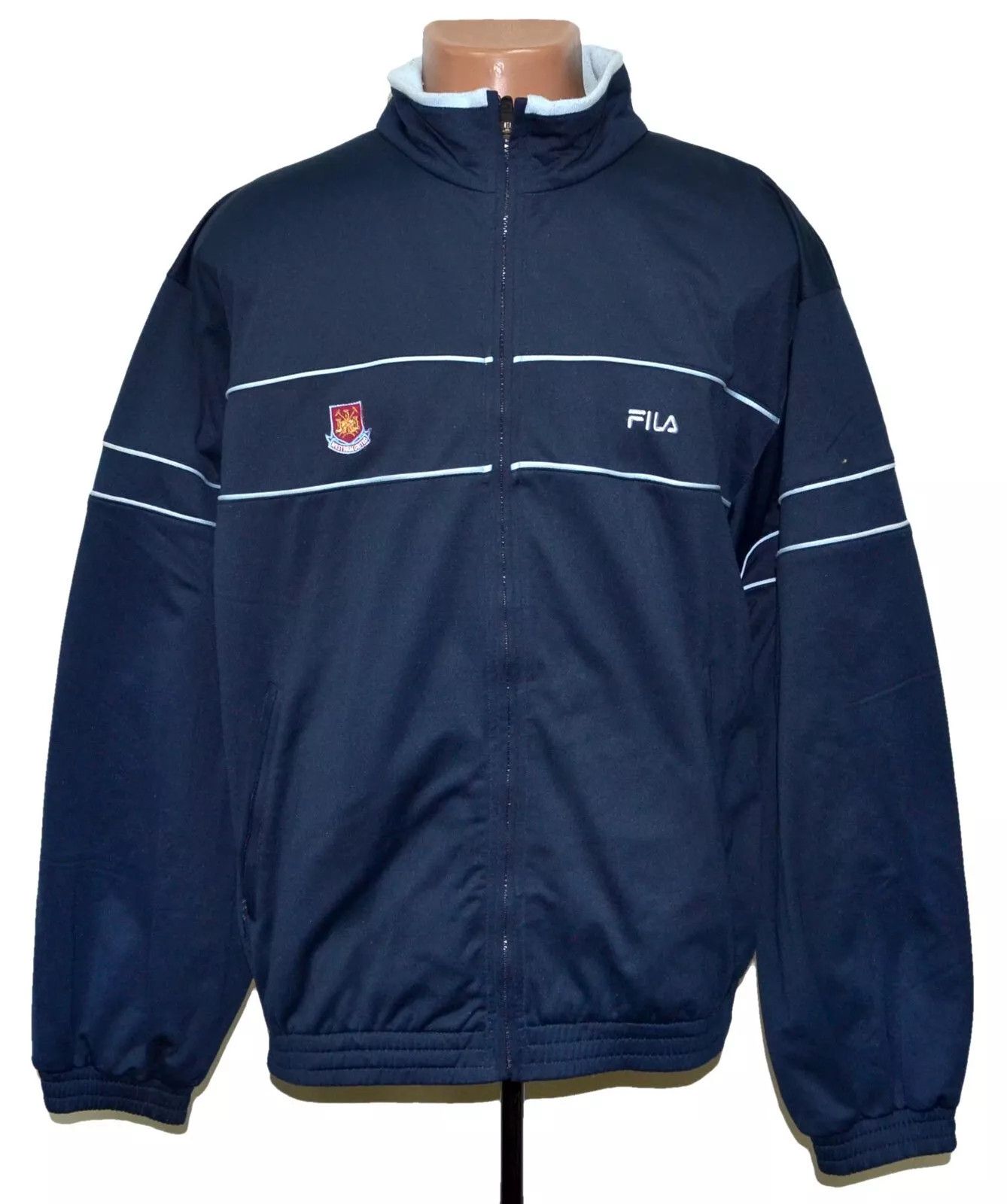 WEST HAM UNITED 1999/2001 JACKET JERSEY FILA SIZE XL