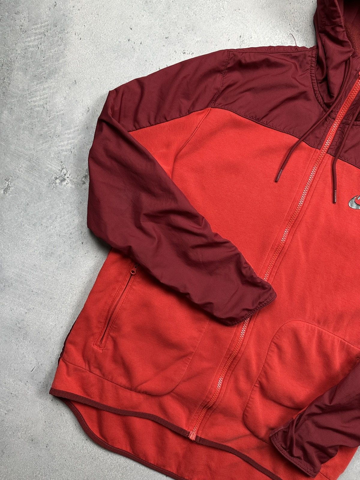 Nike Nike Vintage Zipper Hooded Fleece Jacket Swoosh Logo y2k 90s Size US L / EU 52-54 / 3 - 6 Thumbnail