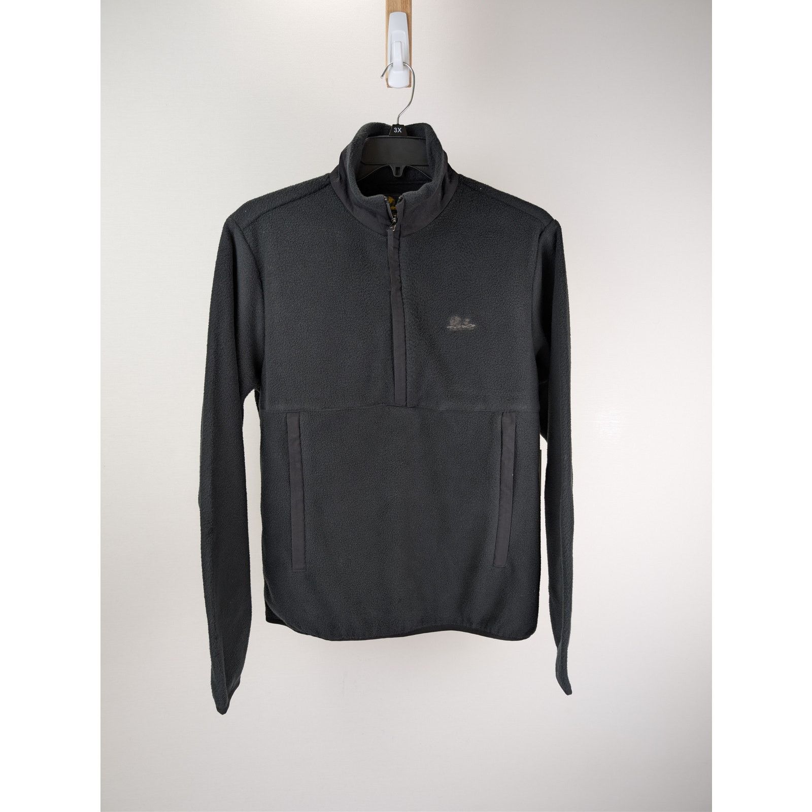 Aime Leon Dore o1rshd1 Unisphere Low Pile Fleece Pullover Jacket in Black Size US M / EU 48-50 / 2 - 1 Thumbnail