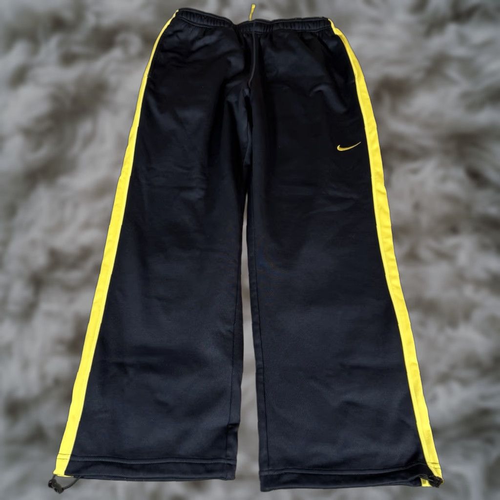Nike Nike Swoosh Therma Fit Jogger Pants Mens XL Baggy Fit Navy/Volt Y2K Size US 36 / EU 52 - 1 Thumbnail