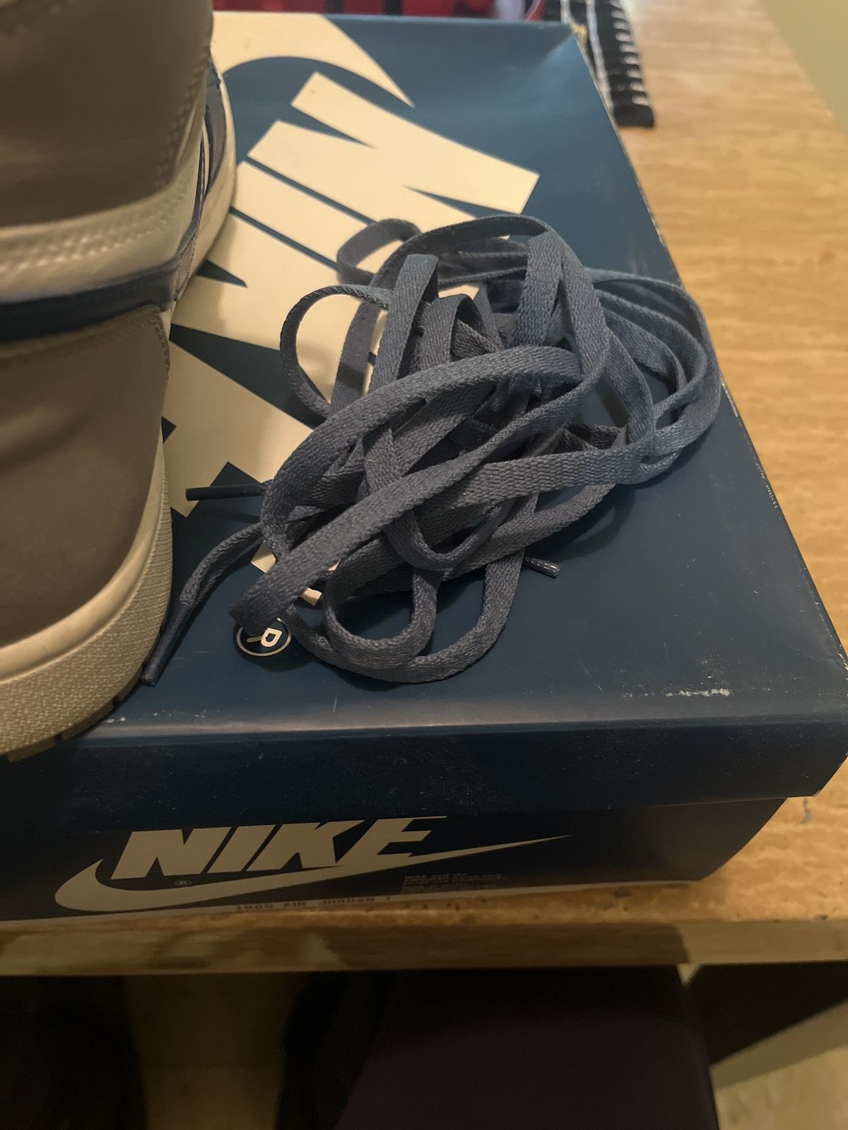 Jordan Brand × Nike Air Jordan 1 Retro High OG “ True blue “ Size US 12 / EU 45 - 1 Thumbnail