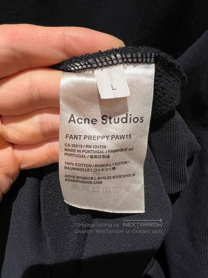Acne Studios Acne Studios Black hoodie Size US L / EU 52-54 / 3 - 5 Thumbnail
