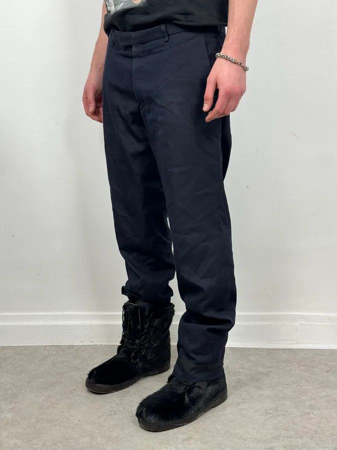 Dries Van Noten Dries Van Noten Black Obscure Classy Tailored Pants Size US 34 / EU 50 - 3 Thumbnail