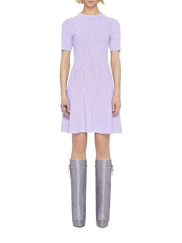 Givenchy o1loc1c0824 Dress in Medium Purple Size XL / US 12-14 / IT 48-50 - 2 Thumbnail