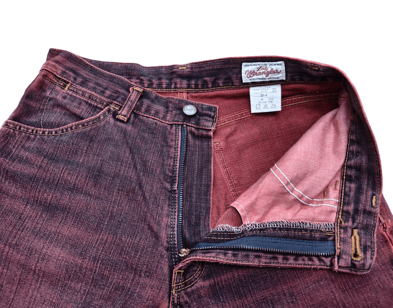 Wrangler Wrangler Western Denim Size 28" / US 6 / IT 42 - 6 Thumbnail