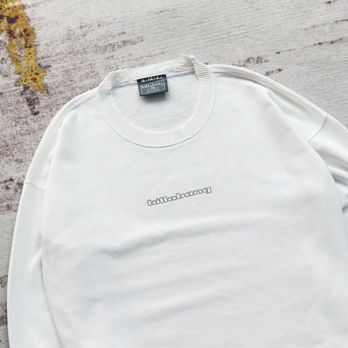 Billabong VINTAGE BILLABONG BIG BACKHIT LOGO DISTRESSED SWEATSHIRT Size US M / EU 48-50 / 2 - 4 Thumbnail