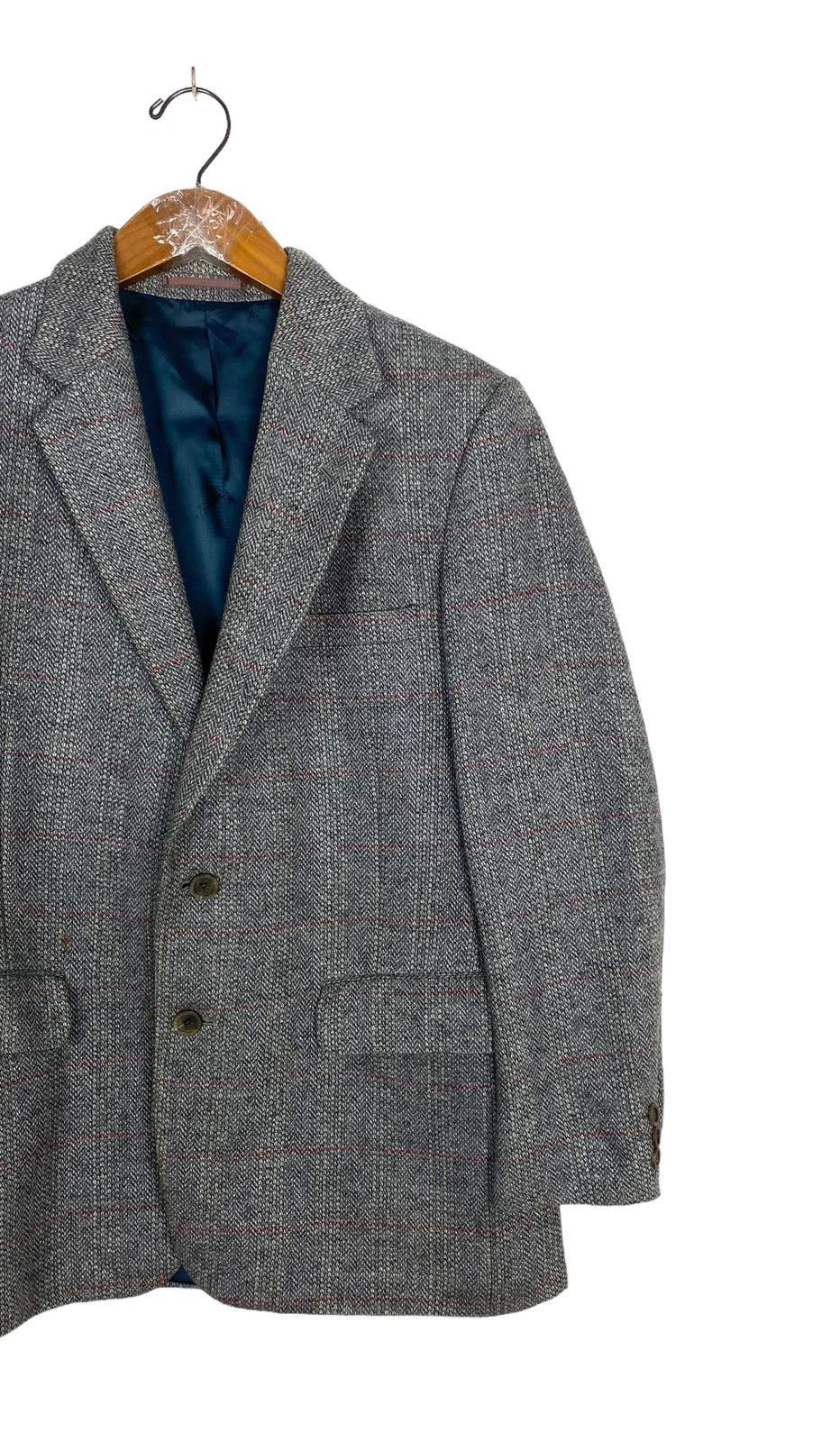 Aquascutum Rare‼️ Vintage Aquascutum Wool Silk Herringbone Coat England Size US M / EU 48-50 / 2 - 3 Thumbnail