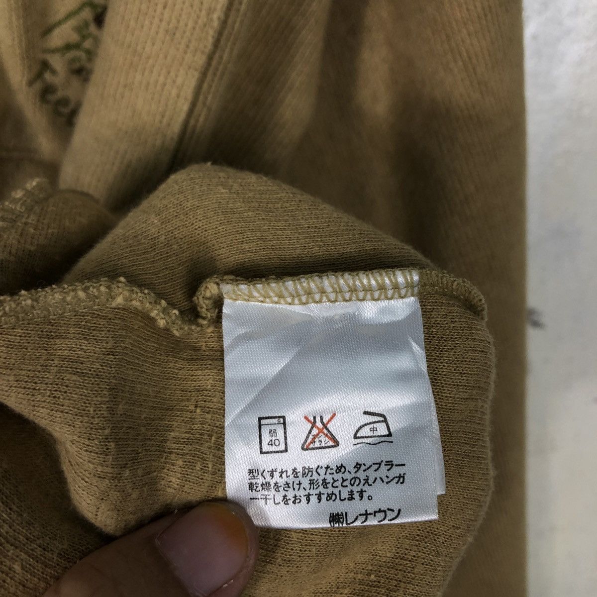 Japanese Brand 📌Vintage Sweatshirt Collar Catch On Single Pocket Size US L / EU 52-54 / 3 - 17 Thumbnail