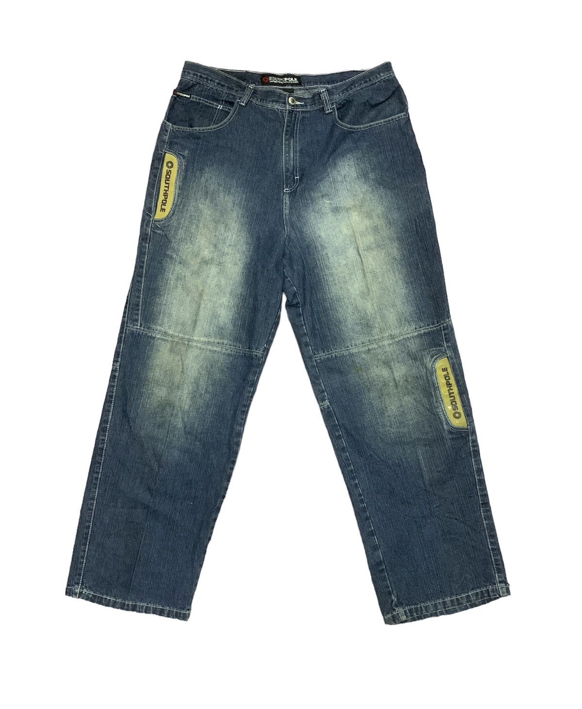 JNCO × Southpole VINTAGE SOUTHPOLE BAGGY DENIM Size US 38 / EU 54 - 1 Thumbnail