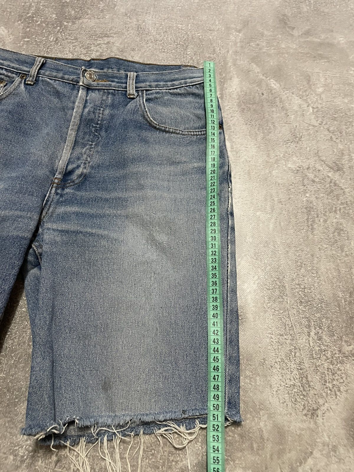 Levi's × Levi's Vintage Clothing × Vintage Vintage Levis Blue Denim Jeans Shorts Size 30 Size US 30 / EU 46 - 21 Thumbnail