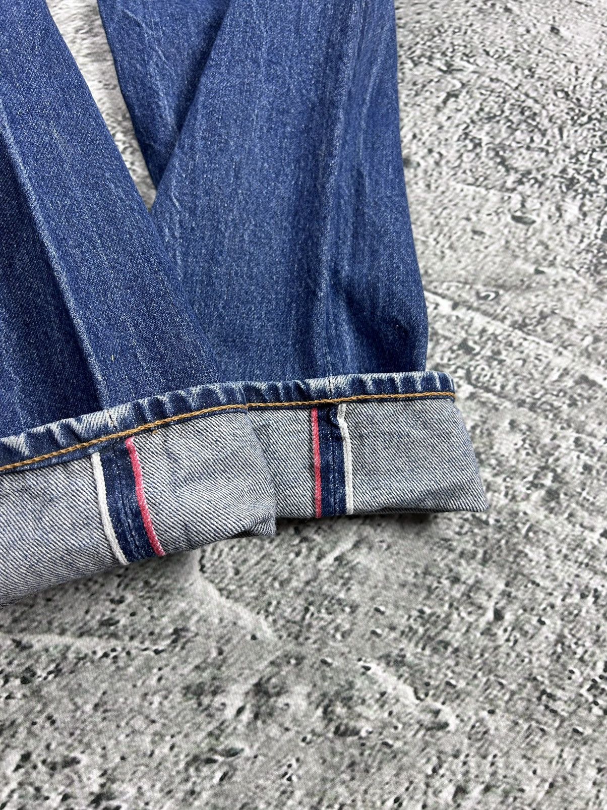 Evisu × Japanese Brand × Vintage Evisu jeans vintage handpainted seagull logo selvedge denim Size US 30 / EU 46 - 4 Thumbnail