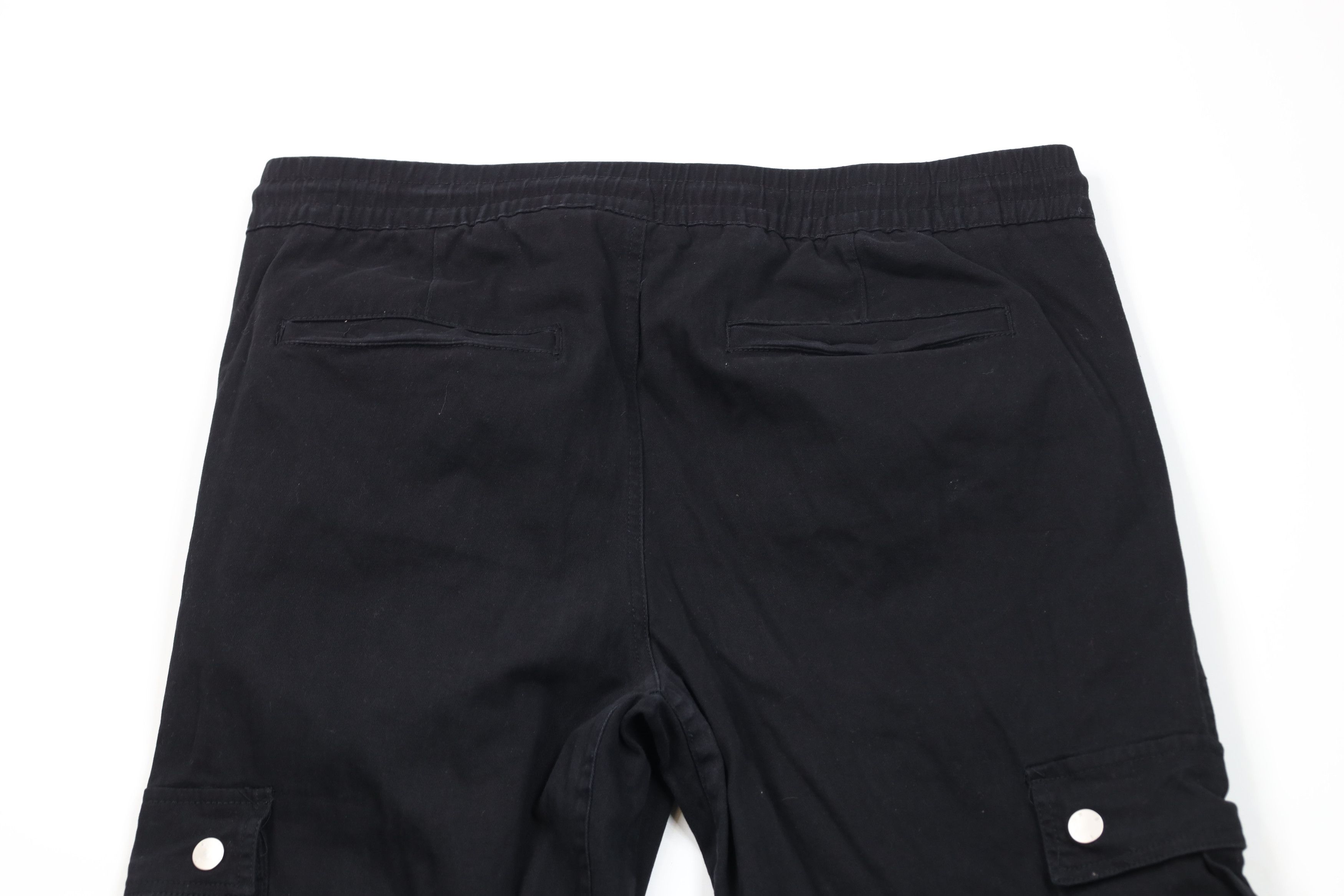 Vintage × WeSC WESC Streetwear Cuffed Cargo Joggers Jogger Pants Black Size US 36 / EU 52 - 11 Thumbnail