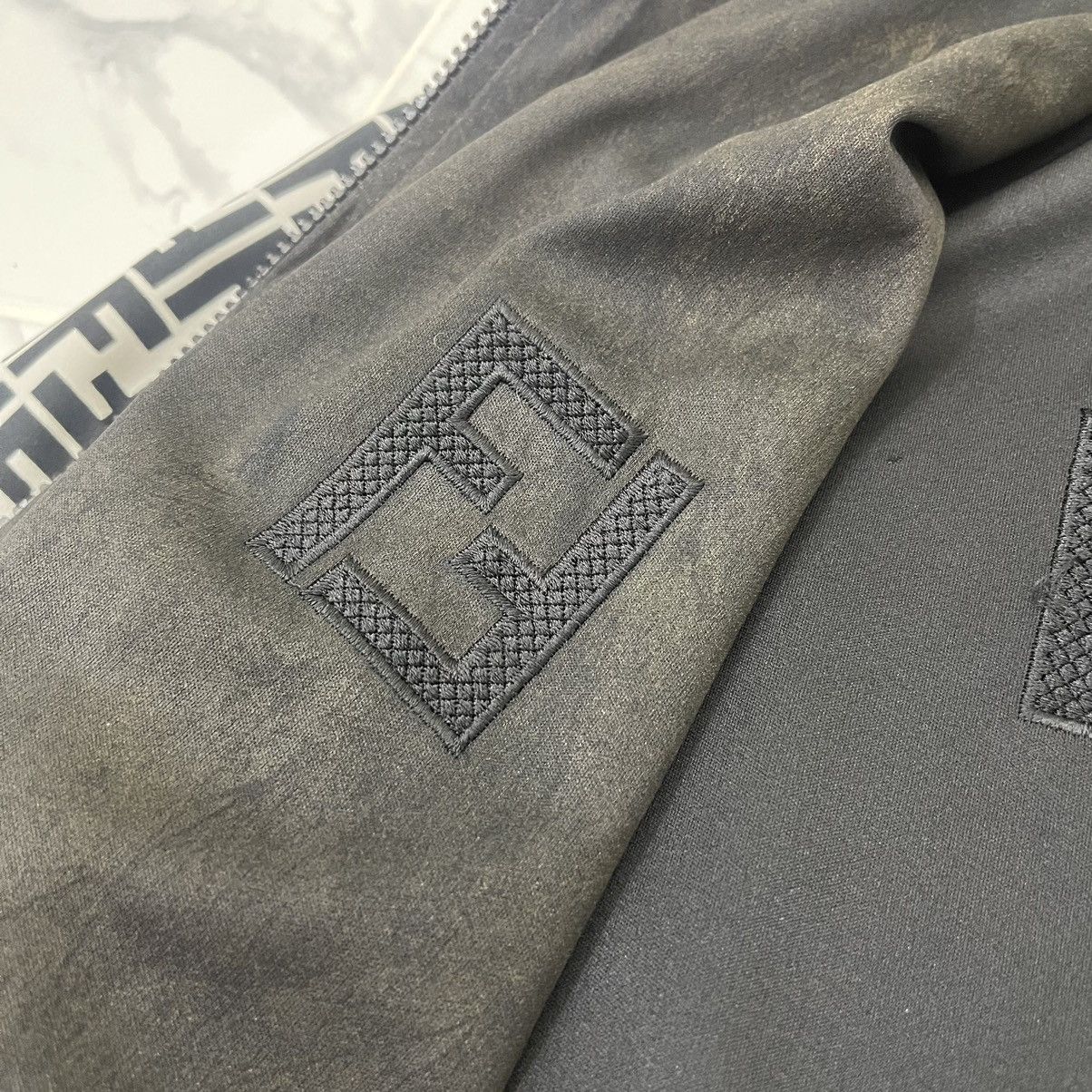 Fendi 🔥Vintage Fendi Monogram Reversible Jacket Size US L / EU 52-54 / 3 - 18 Thumbnail