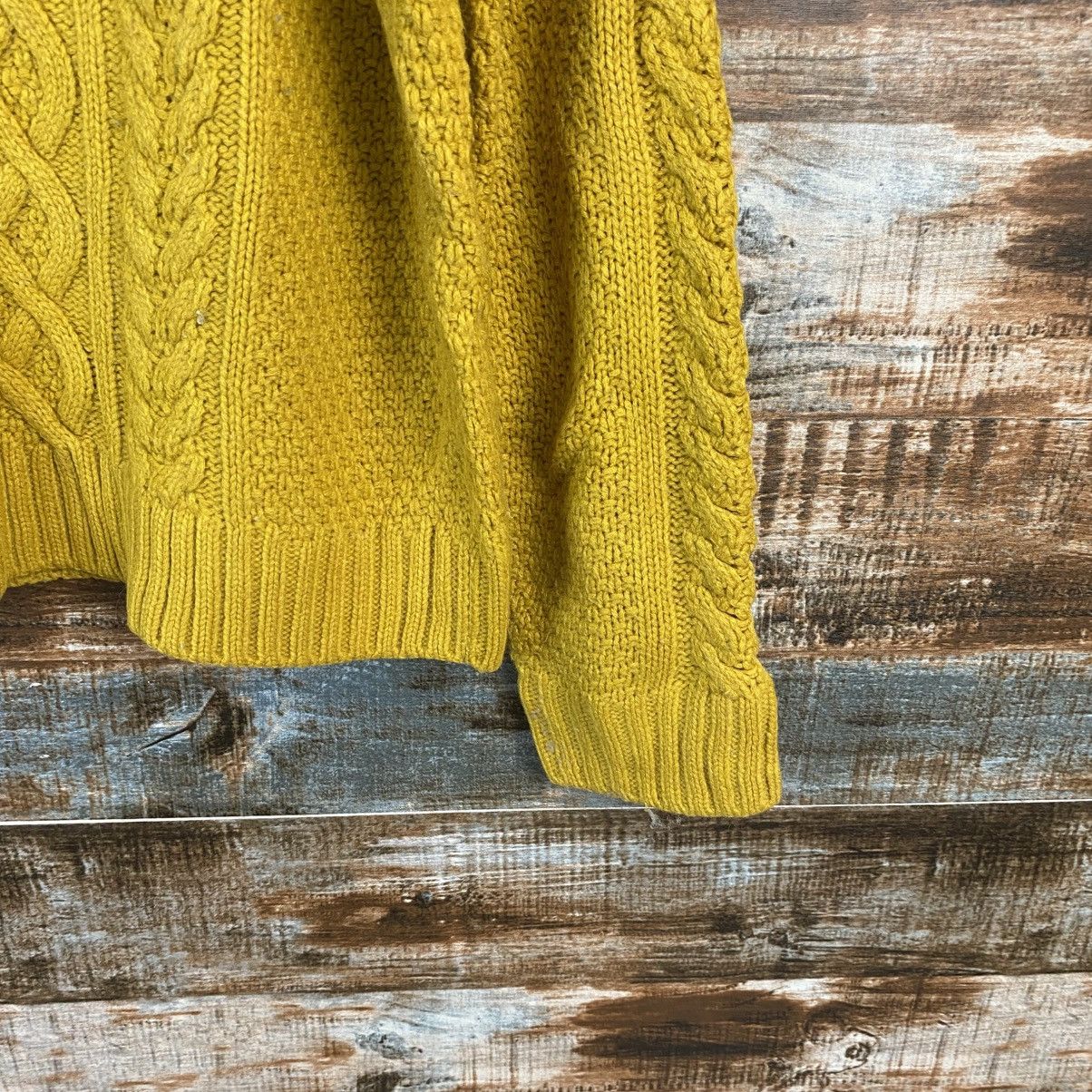 Japanese Brand DL GU Vintage Yellow Knitwear #C1146 Size L / US 10 / IT 46 - 8 Thumbnail