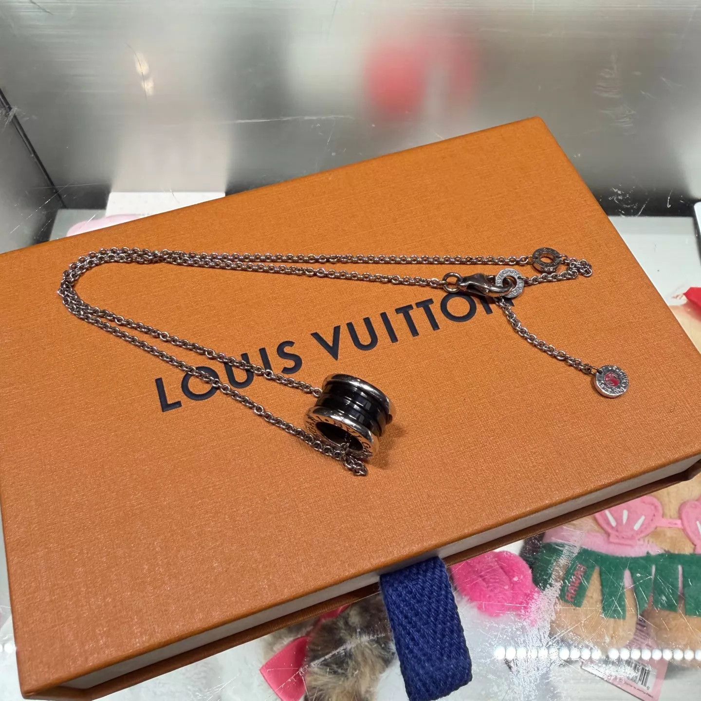 Bvlgari Bvlgari Black Ceramic Charity Spring Necklace No Accs NM CE Size ONE SIZE - 1 Thumbnail