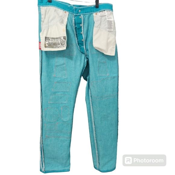 Levi's Levis 501 Denim Jeans Size W34×L30 Size US 34 / EU 50 - 3 Thumbnail
