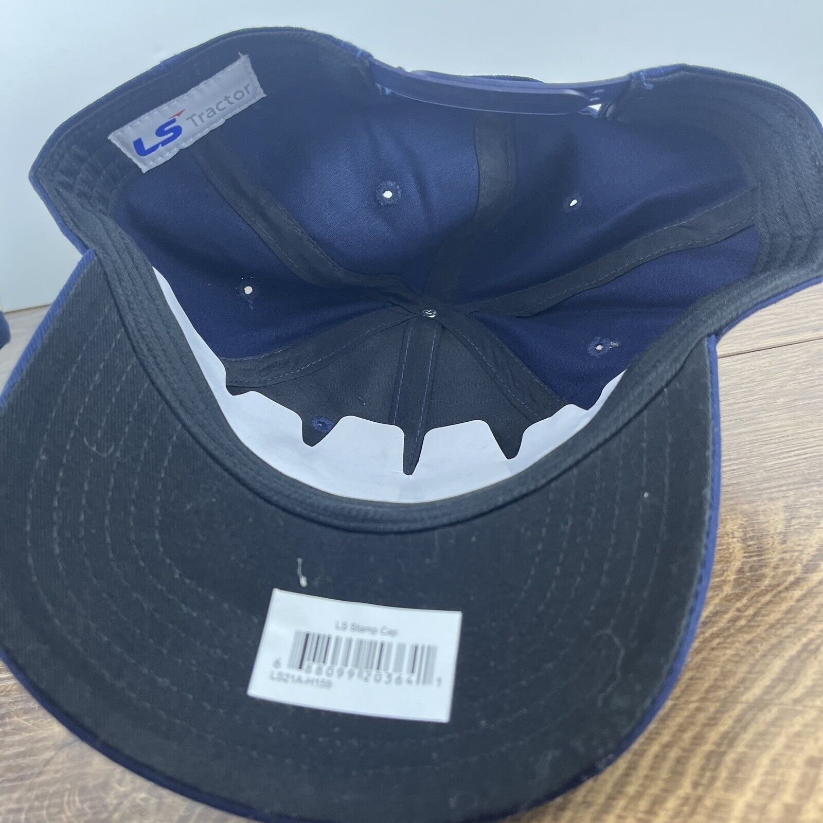 Other LS Blue Hat LS Adjustable Adult Size Hat Blue Cap Size ONE SIZE - 13 Thumbnail