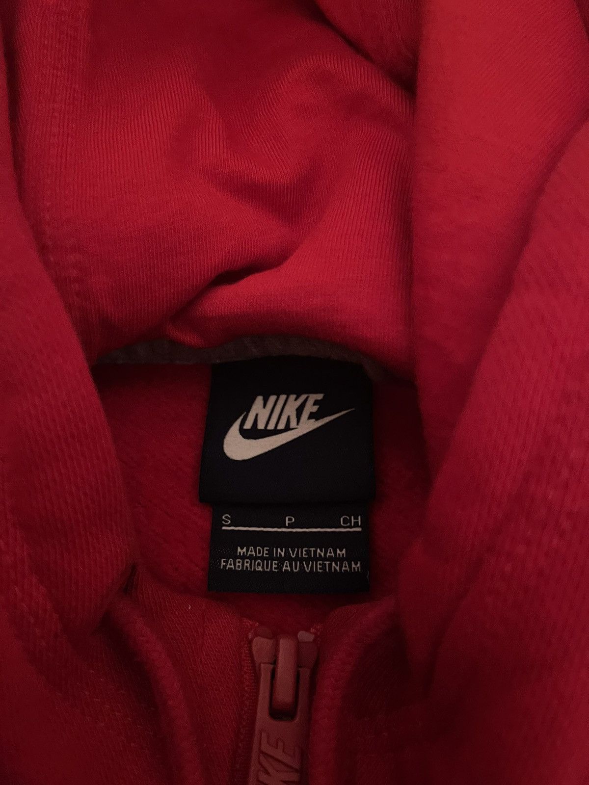 Nike Red Nike Zip Up Jacket Size US S / EU 44-46 / 1 - 3 Thumbnail
