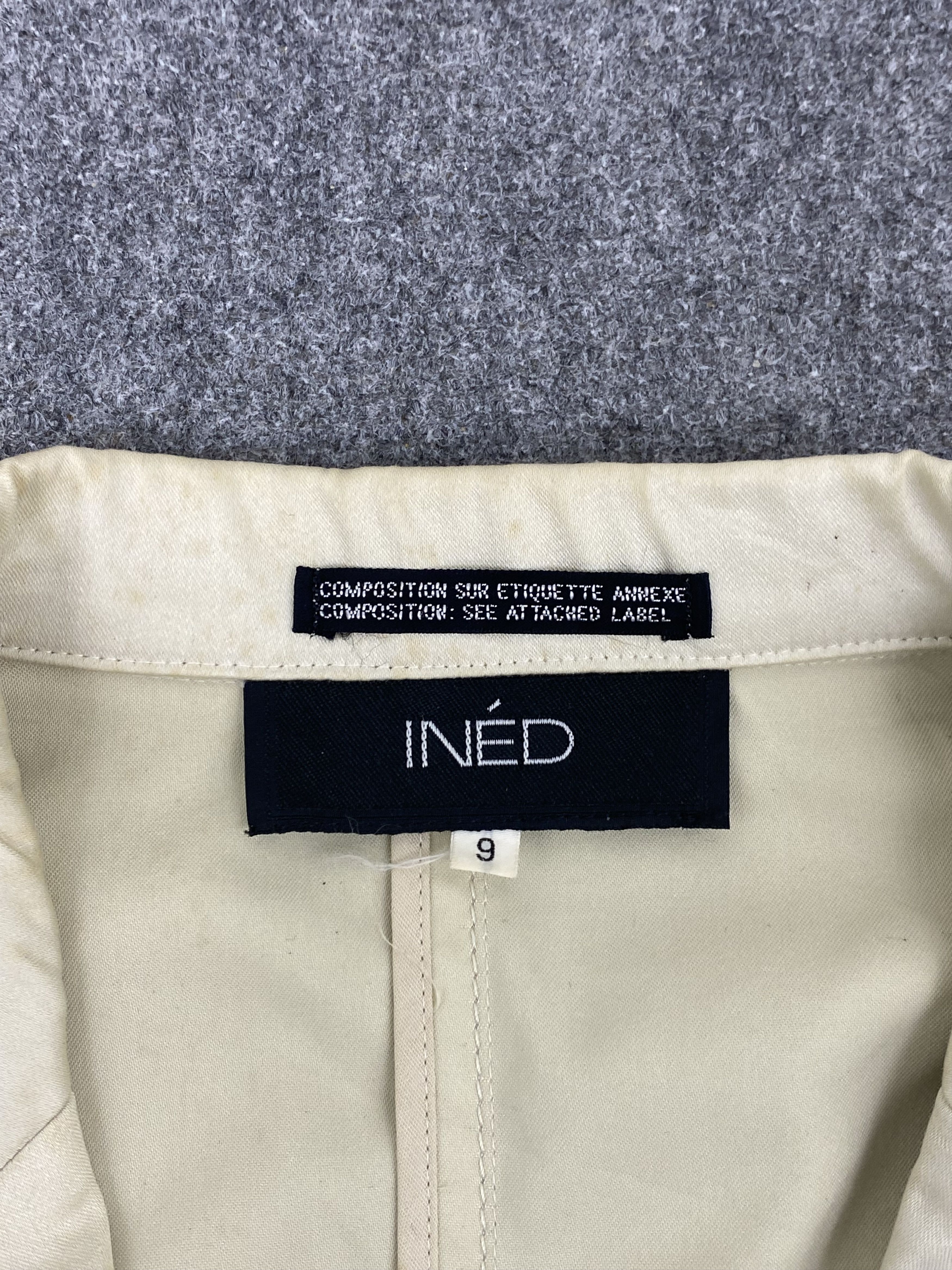 Vintage × Yohji Yamamoto Vintage Ined x Yohji Yamamoto Rusty Blazer Jacket MJ0005 Size US XXS / EU 40 - 5 Thumbnail