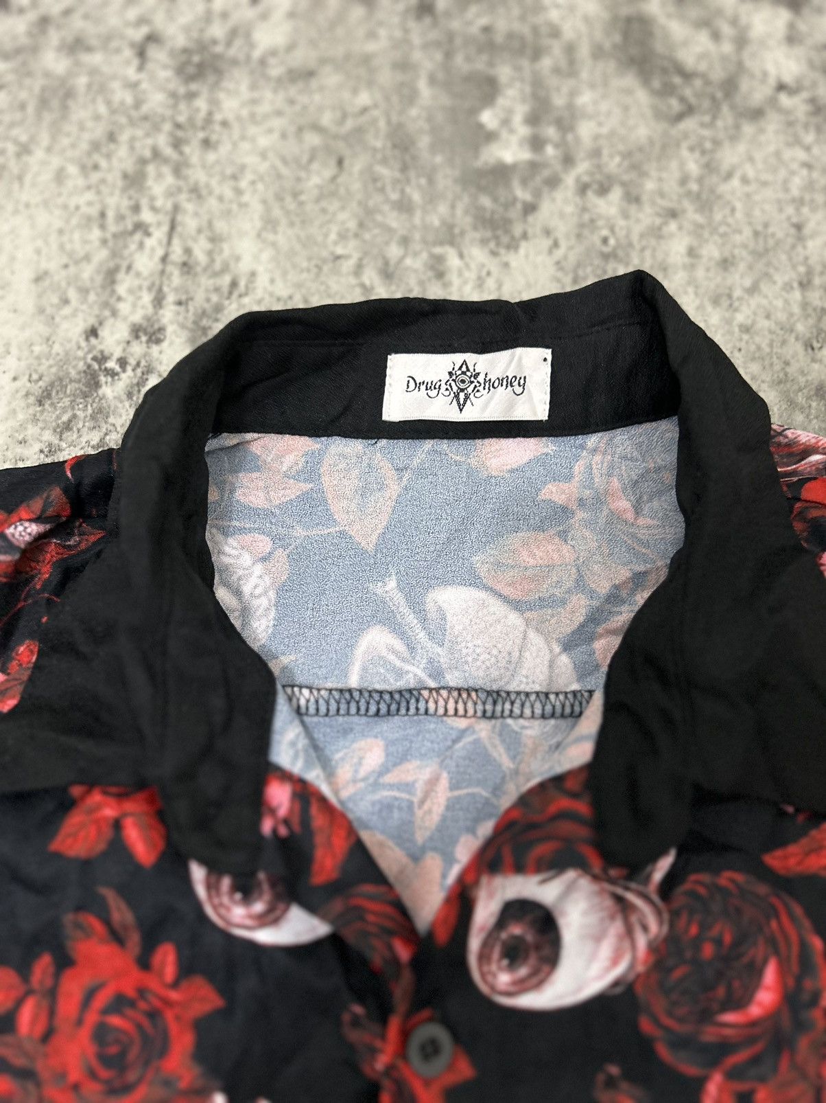 Hysteric Glamour Japanese Brand Drug honey Human Organ Full Print Shirt Size US L / EU 52-54 / 3 - 5 Thumbnail