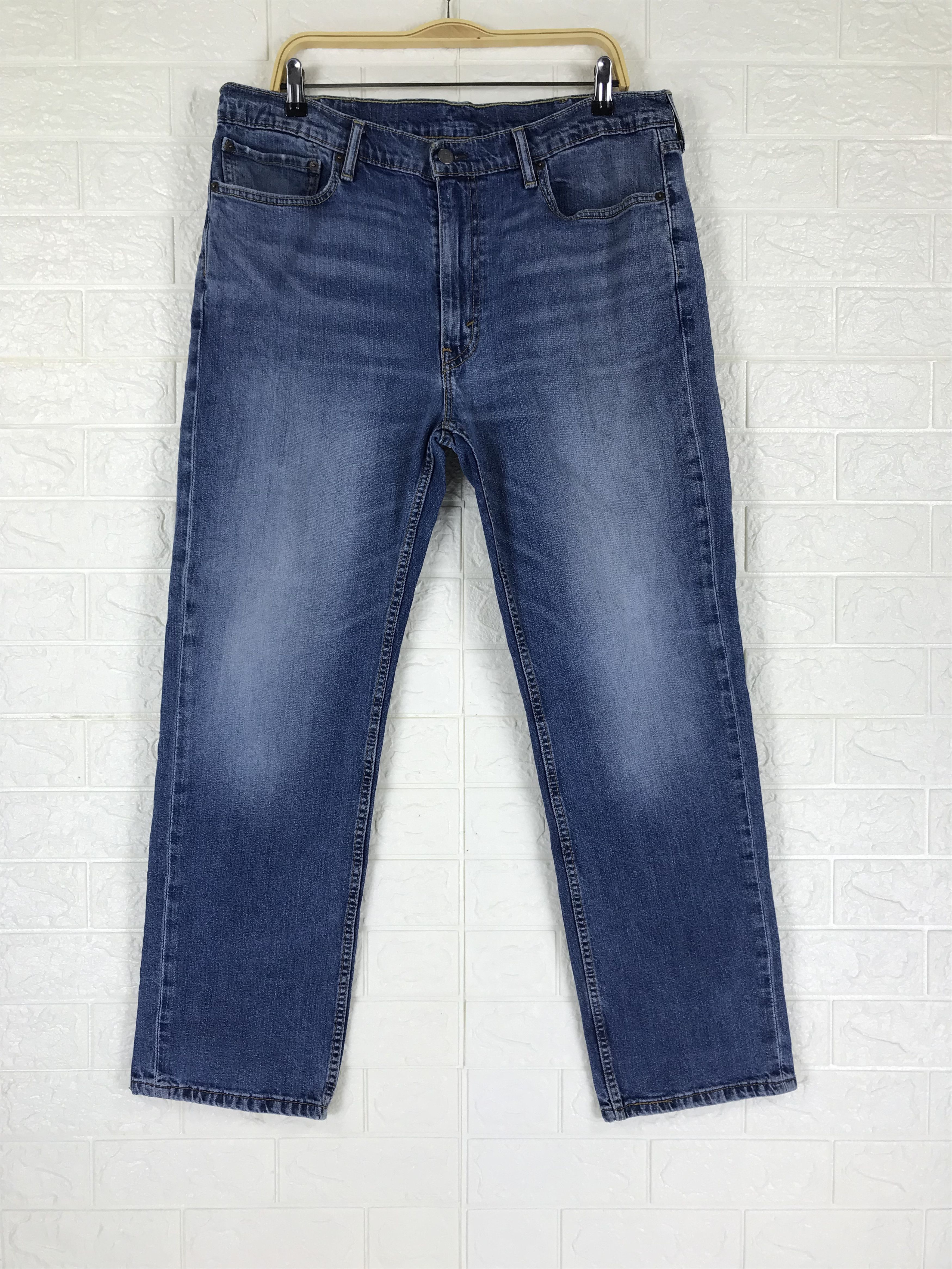 Levi's Vintage Levi's 514 Straight Fit Cut Jeans Faded Blue Denim Size US 38 / EU 54 - 1 Thumbnail