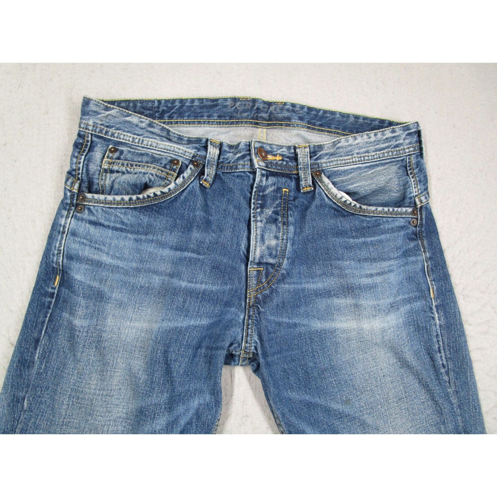 Pepe Jeans Pepe Jeans Portobello Jeans Men 36x30 Blue Denim Button Fly Straight Vintage Size US 36 / EU 52 - 2 Thumbnail