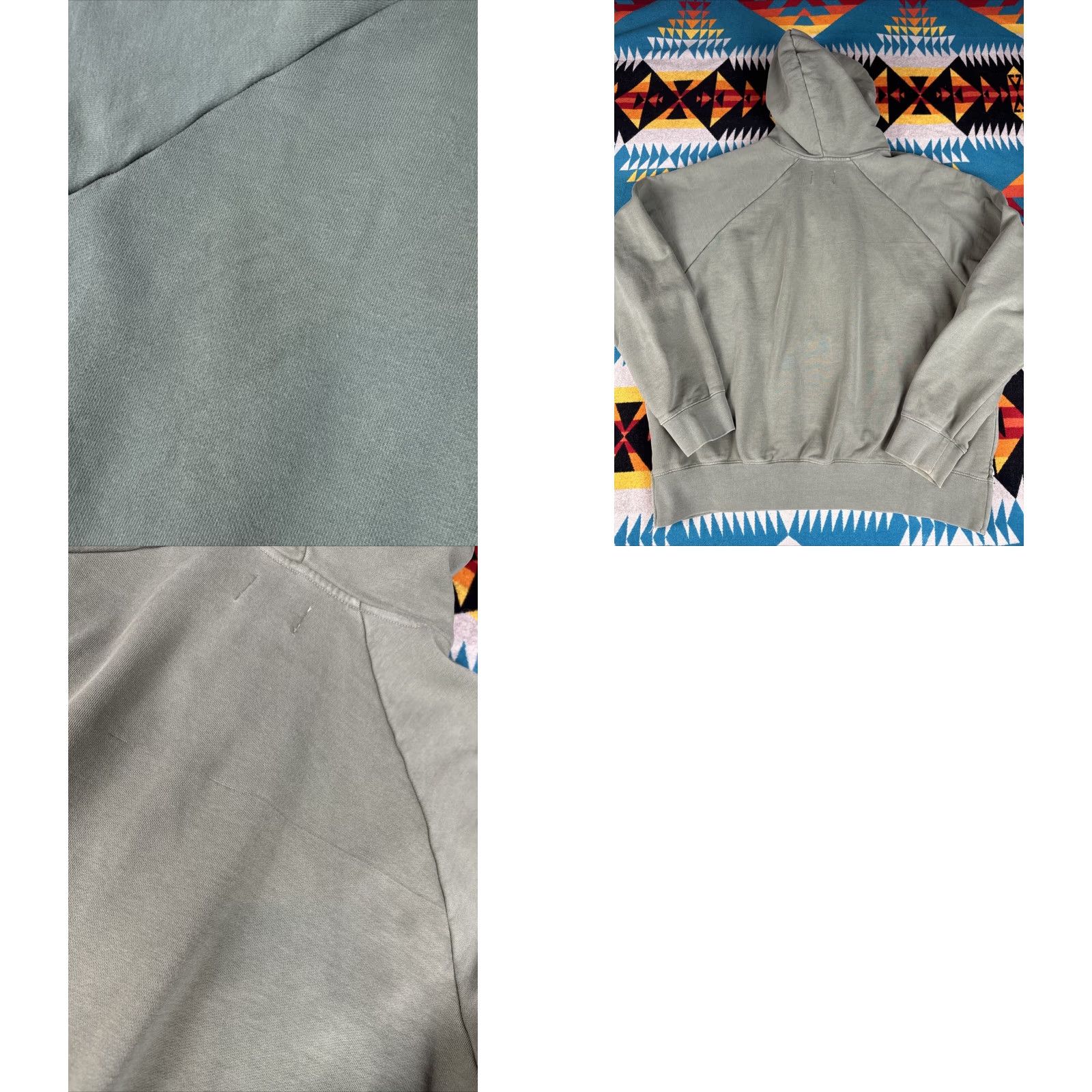 Fear of God FOG Fear Of God Olive Green 1/4 Zip Hoodie Sweatshirt Sz L Men Pullover Season Two 2017 Size US L / EU 52-54 / 3 - 8 Thumbnail