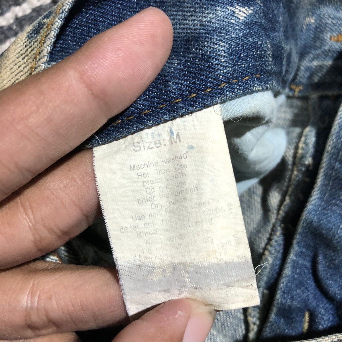Raf by Raf Simons Raf by Raf Simons Acid Wash Denim Size US 32 / EU 48 - 7 Thumbnail