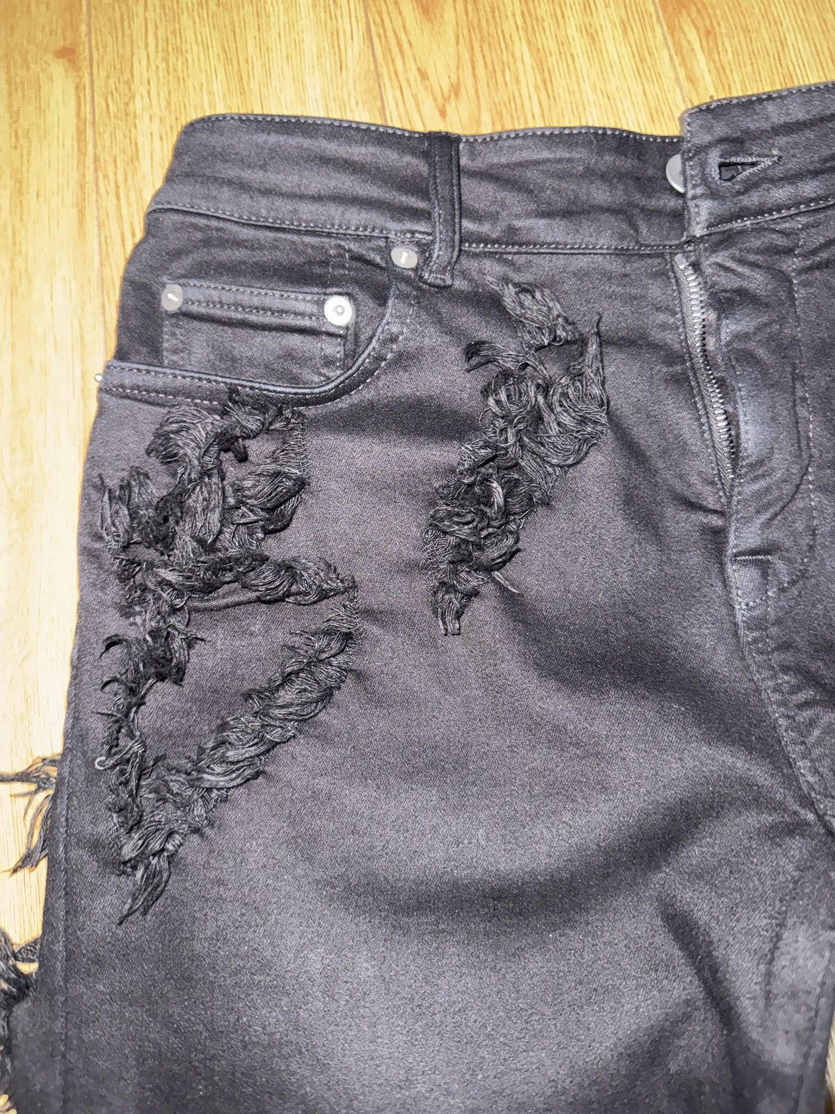 Rick Owens Rick Owens Slashed Detroit Jeans Size US 28 / EU 44 - 9 Thumbnail