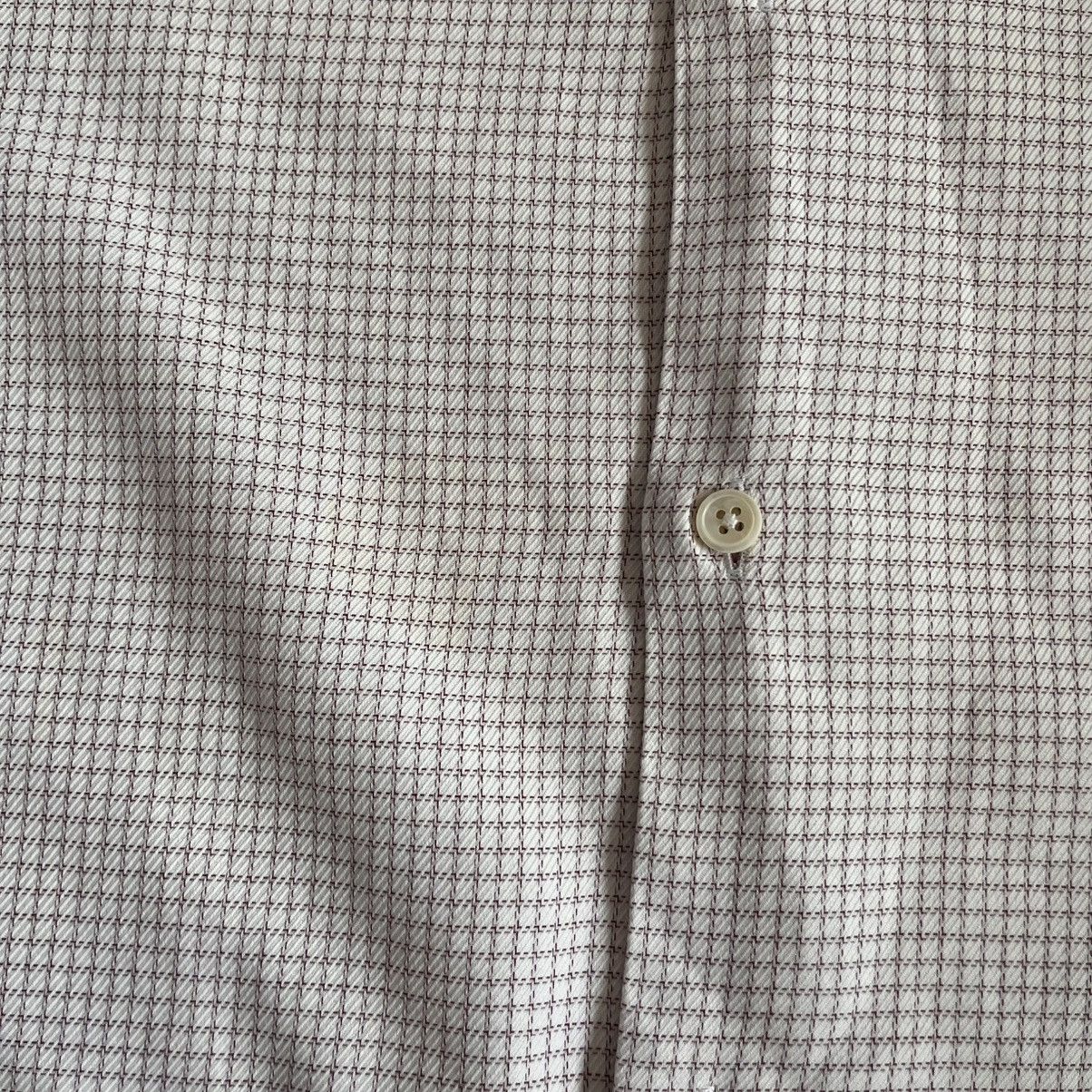 Hermes Hermès Paris Checkered Dress Shirt Size US XL / EU 56 / 4 - 3 Thumbnail