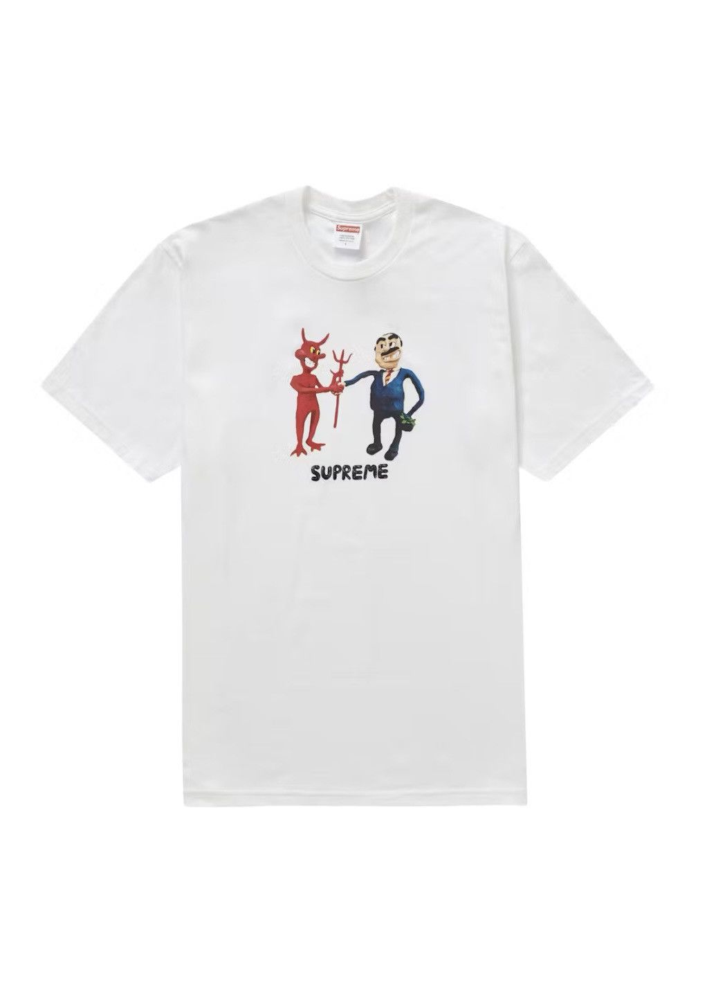 Supreme Supreme Business Tee White Size US L / EU 52-54 / 3 - 1 Thumbnail