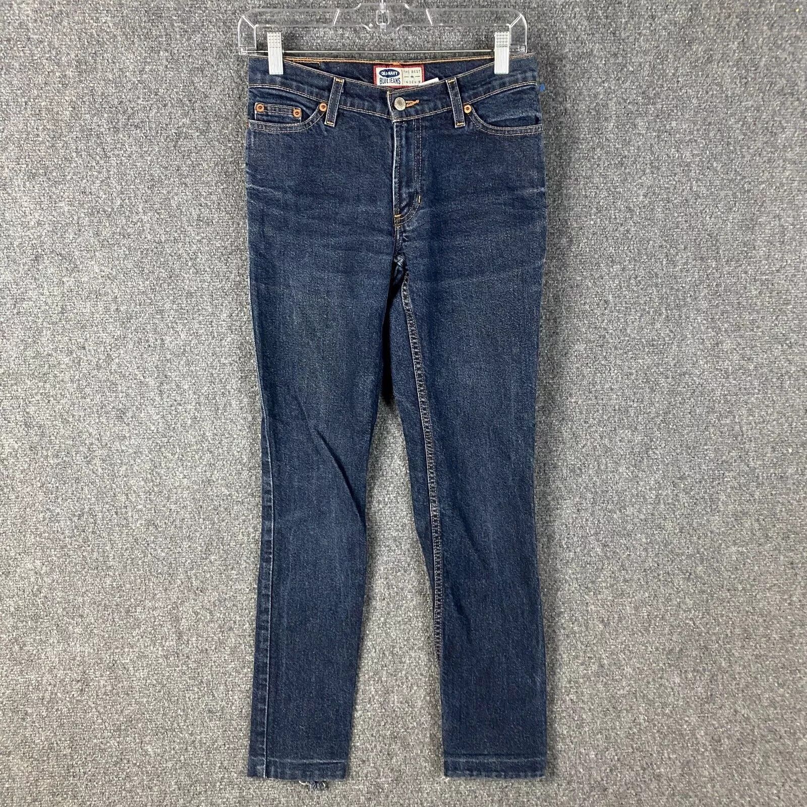 Old Navy Old Navy Blue Jeans Women's Size 1 Regular Denim Cotton Size 27" / US 4 / IT 40 - 1 Thumbnail