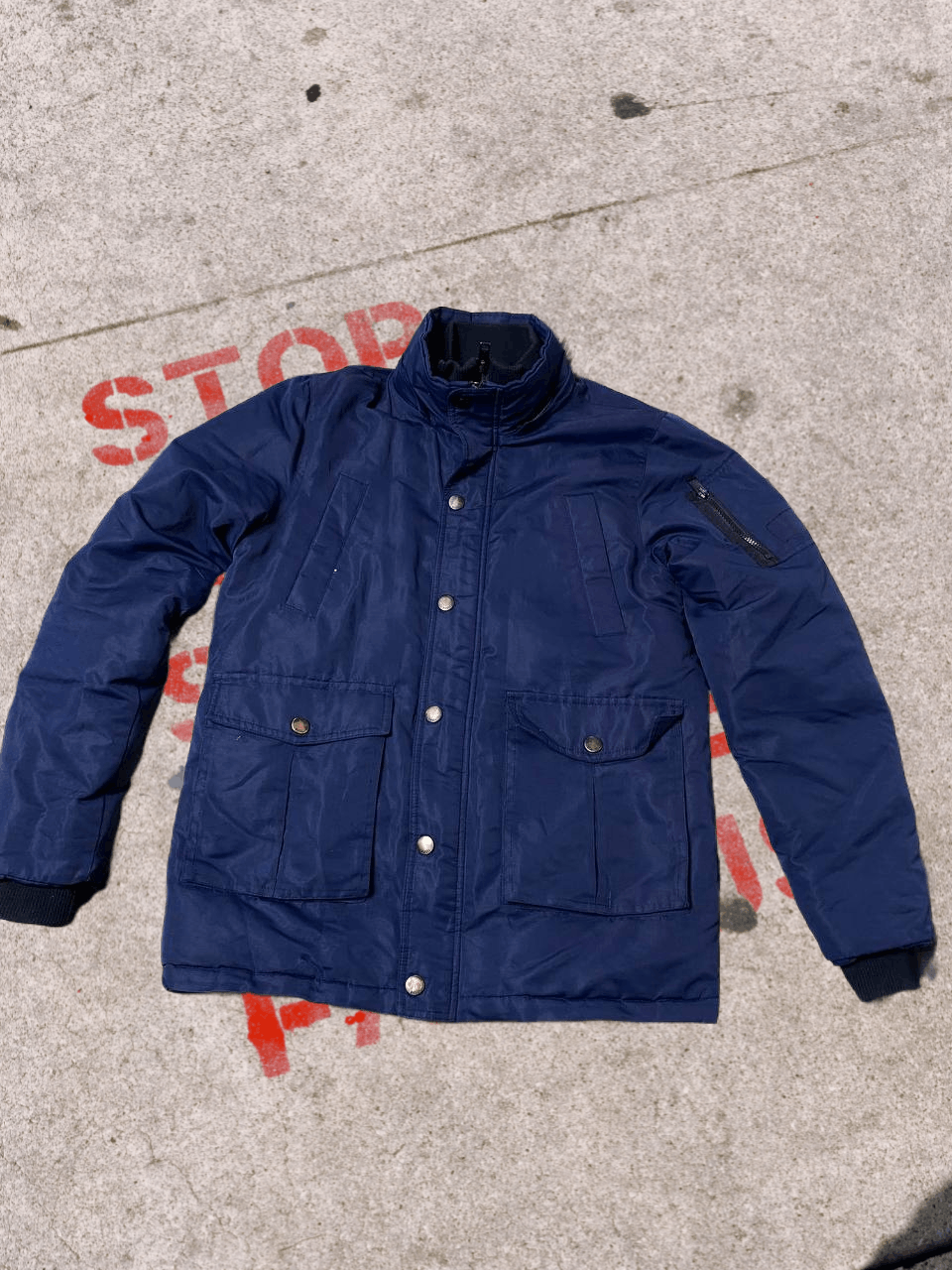 Diesel Vintage Blue Jacket KIDS 14 years Diesel Streetwear Size US S / EU 44-46 / 1 - 1 Thumbnail