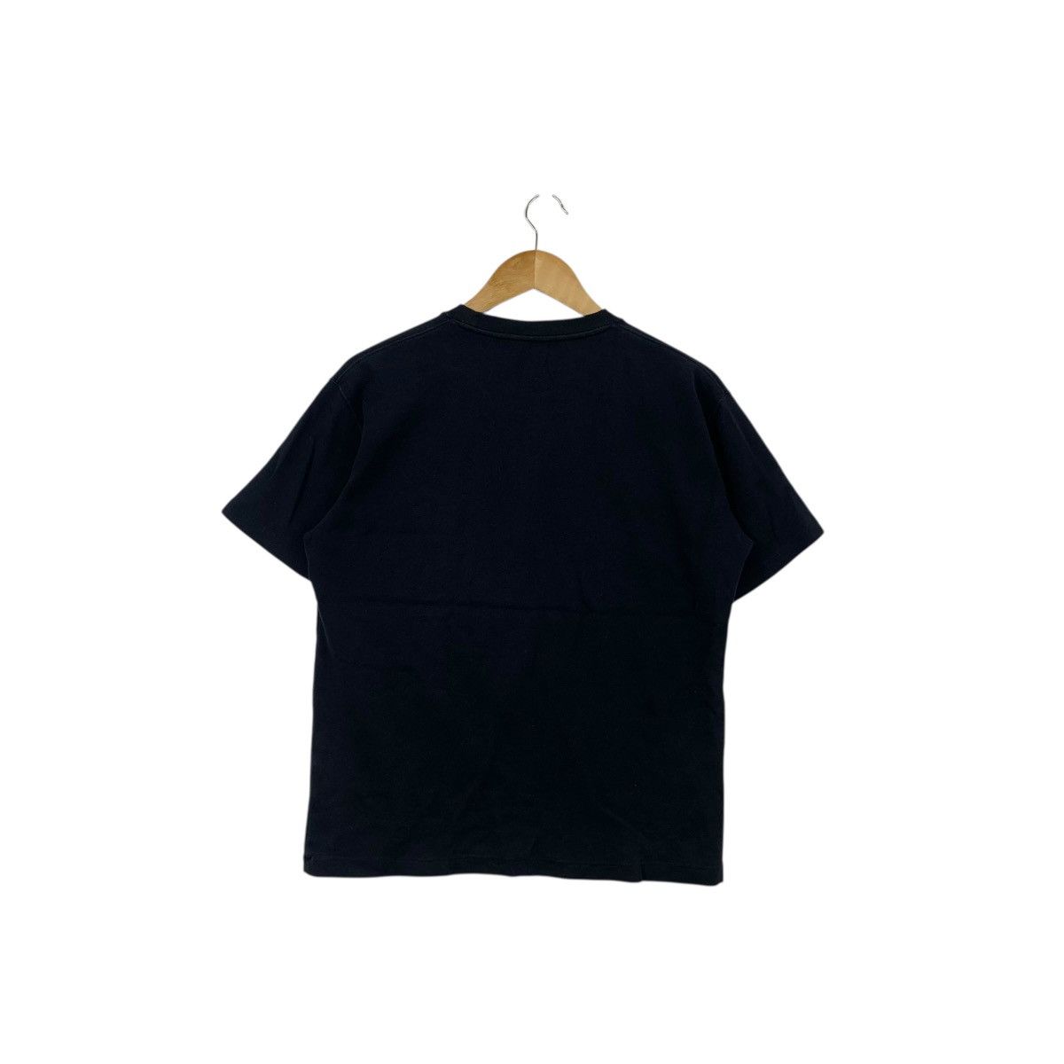Lemaire LEMAIRE x UNIQLO COLLECTION Plain Black Tee Shirt Top UUU Size M / US 6-8 / IT 42-44 - 6 Thumbnail