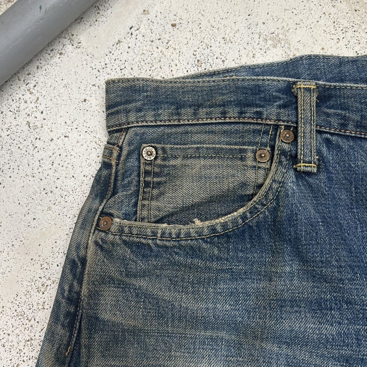 GOSTAR DE FUGA 80s Baggy Bobson Mudwash Selvedge Denim Size US 34 / EU 50 - 7 Thumbnail