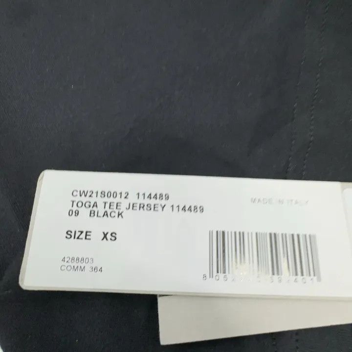 Rick Owens Rick Owens x Champion Asymmetric Black T-2508 Size XS / US 0-2 / IT 36-38 - 4 Thumbnail