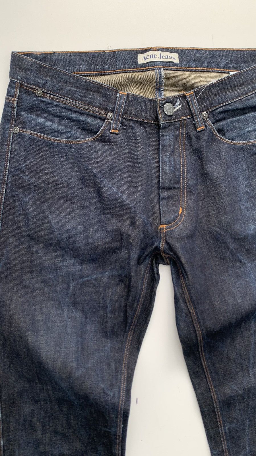 Acne Studios × Designer × Japanese Brand Acne Studios Jeans Navy Blue 31/34 Mens Rare Size US 31 - 4 Thumbnail