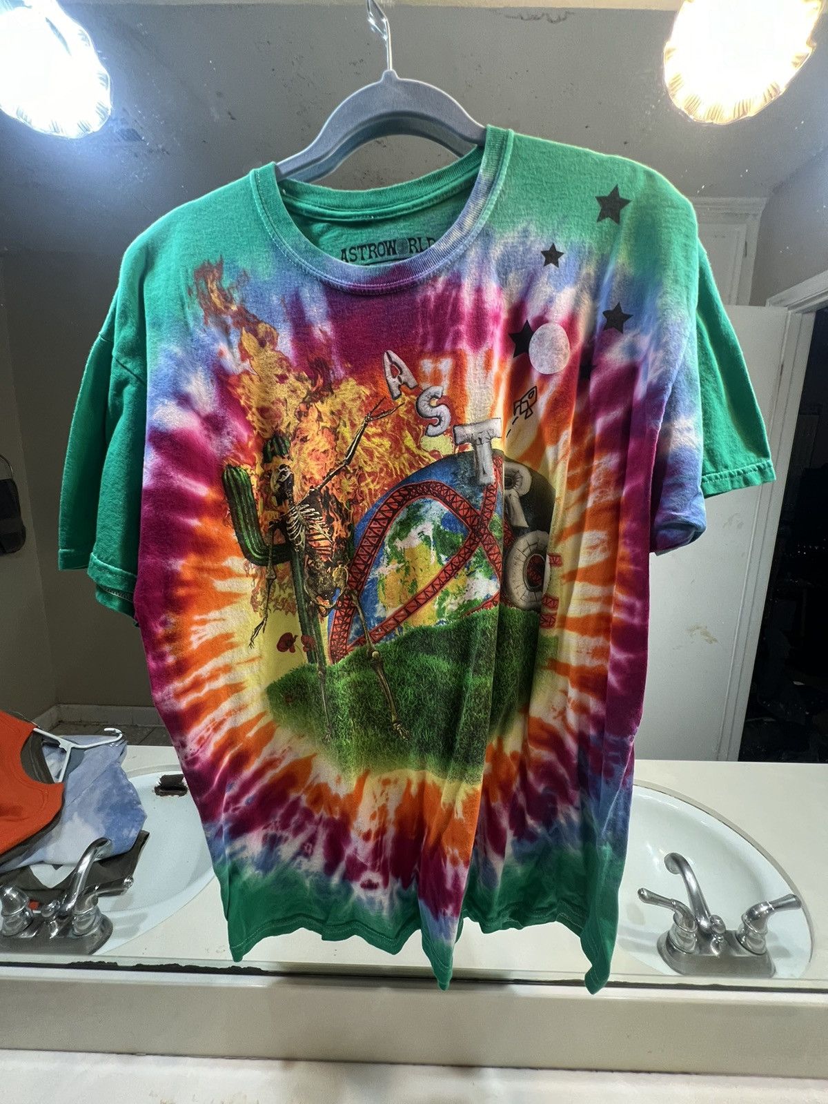 Travis Scott Houston Astroworld Fest Travis Scott Shirt Size US XL / EU 56 / 4 - 3 Thumbnail