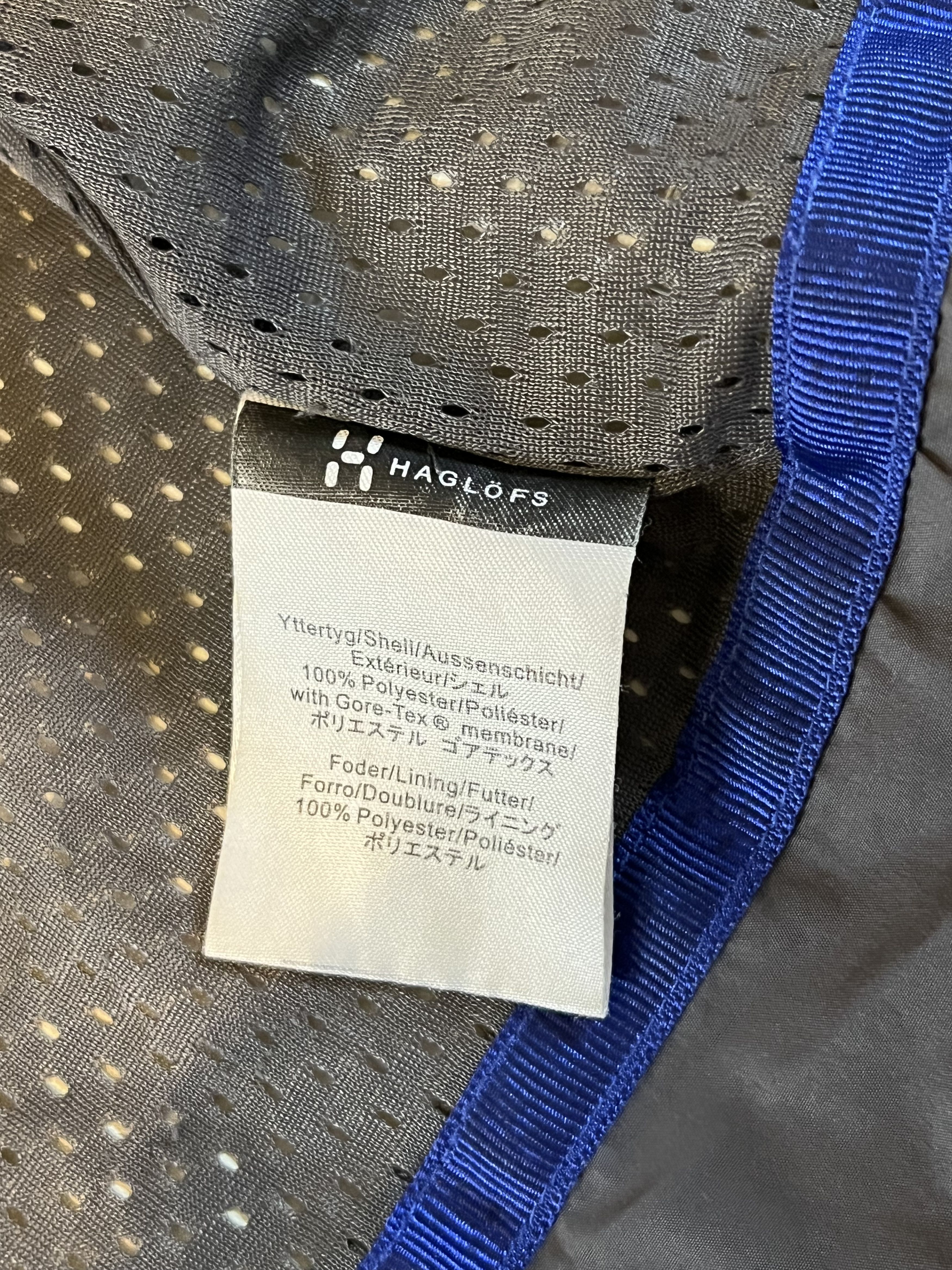 Goretex × Haglofs Haglofs Goretex Blue Jacket Size US M / EU 48-50 / 2 - 10 Thumbnail