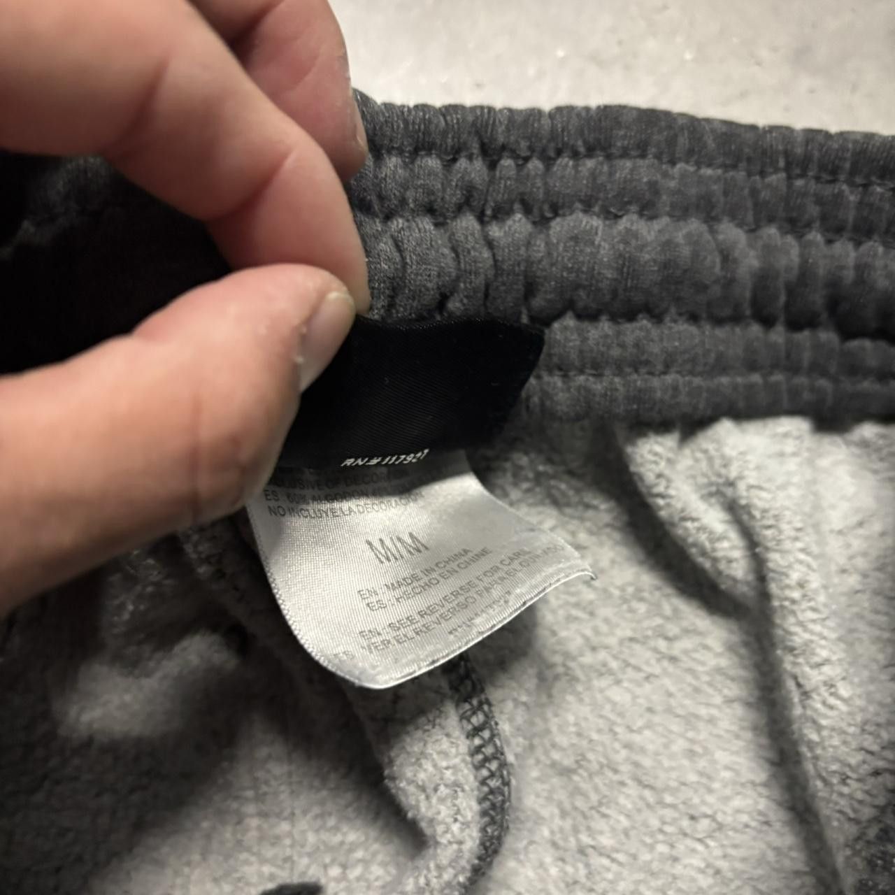 Japanese Brand × Vintage Crazy Vintage Y2K/2000s Dark Grey Skater Essential Cargo Sweatpants! Size US 30 / EU 46 - 6 Thumbnail