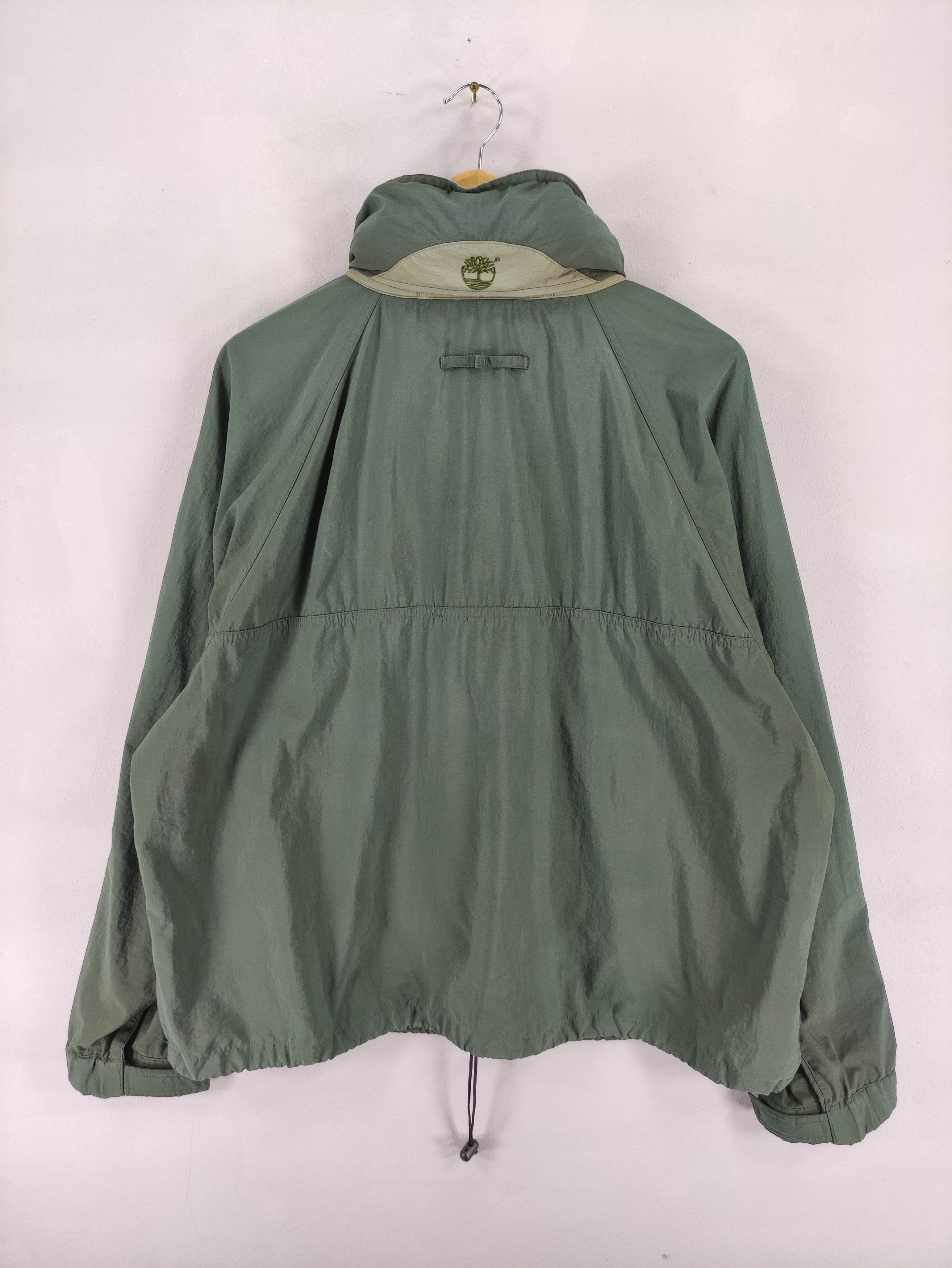 Timberland Vintage Timberland Anorak Windbreaker Jacket With Hoodie Size US M / EU 48-50 / 2 - 12 Thumbnail