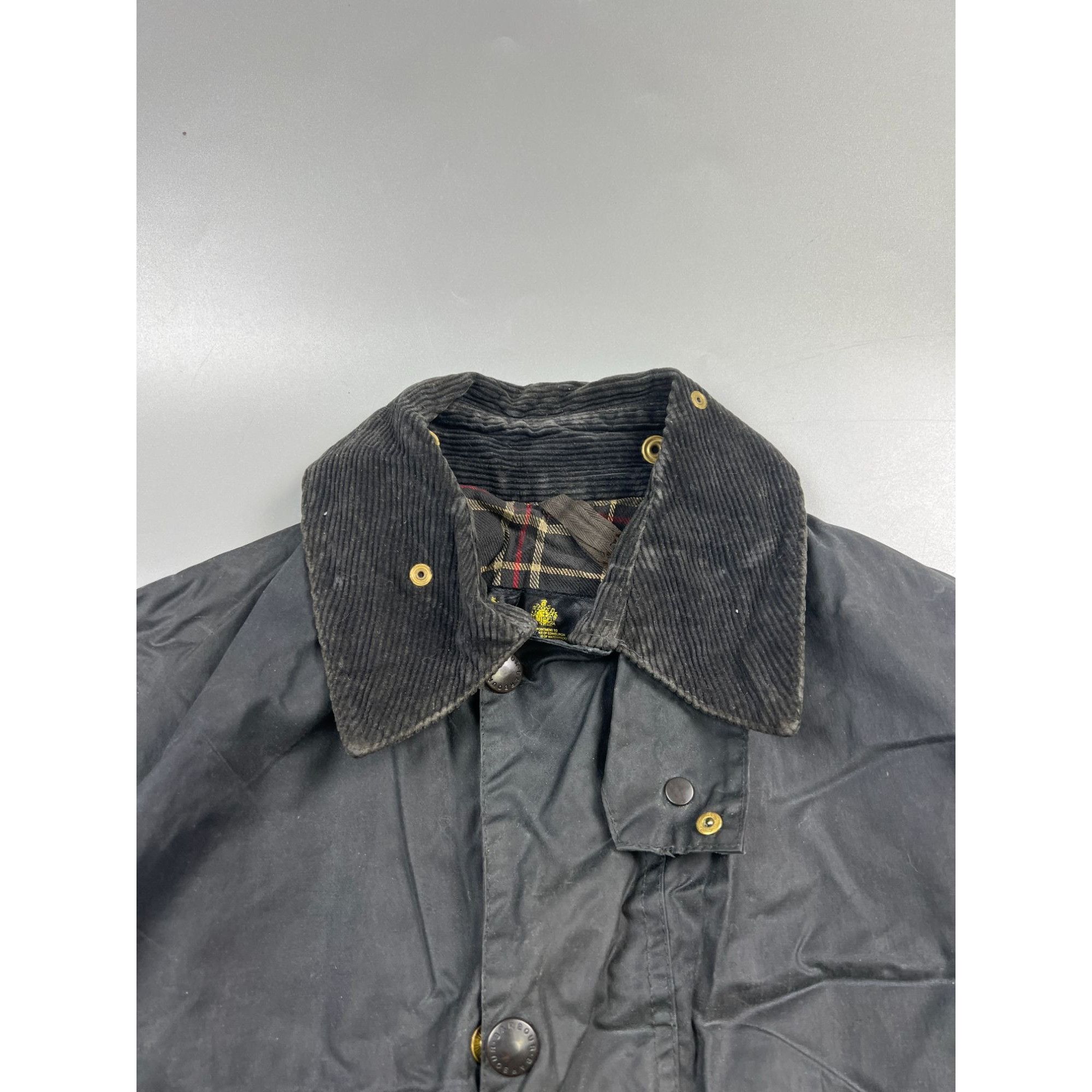 Barbour Barbour Border Vintage Wax Jacket (Y1011) Size US S / EU 44-46 / 1 - 8 Thumbnail