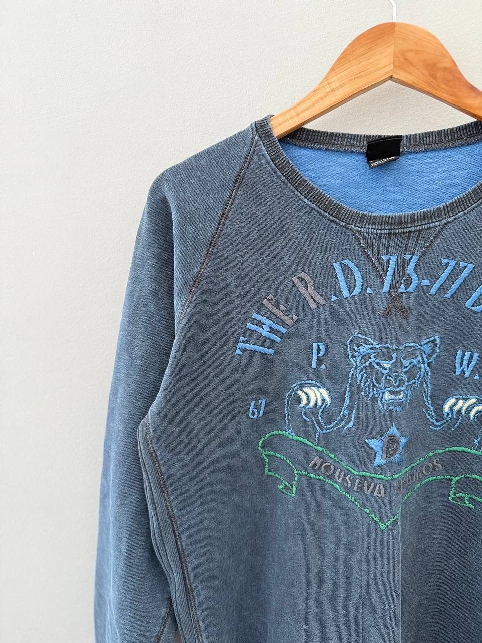 Diesel Vintage 90s Diesel Sweatshirt Size US L / EU 52-54 / 3 - 4 Thumbnail